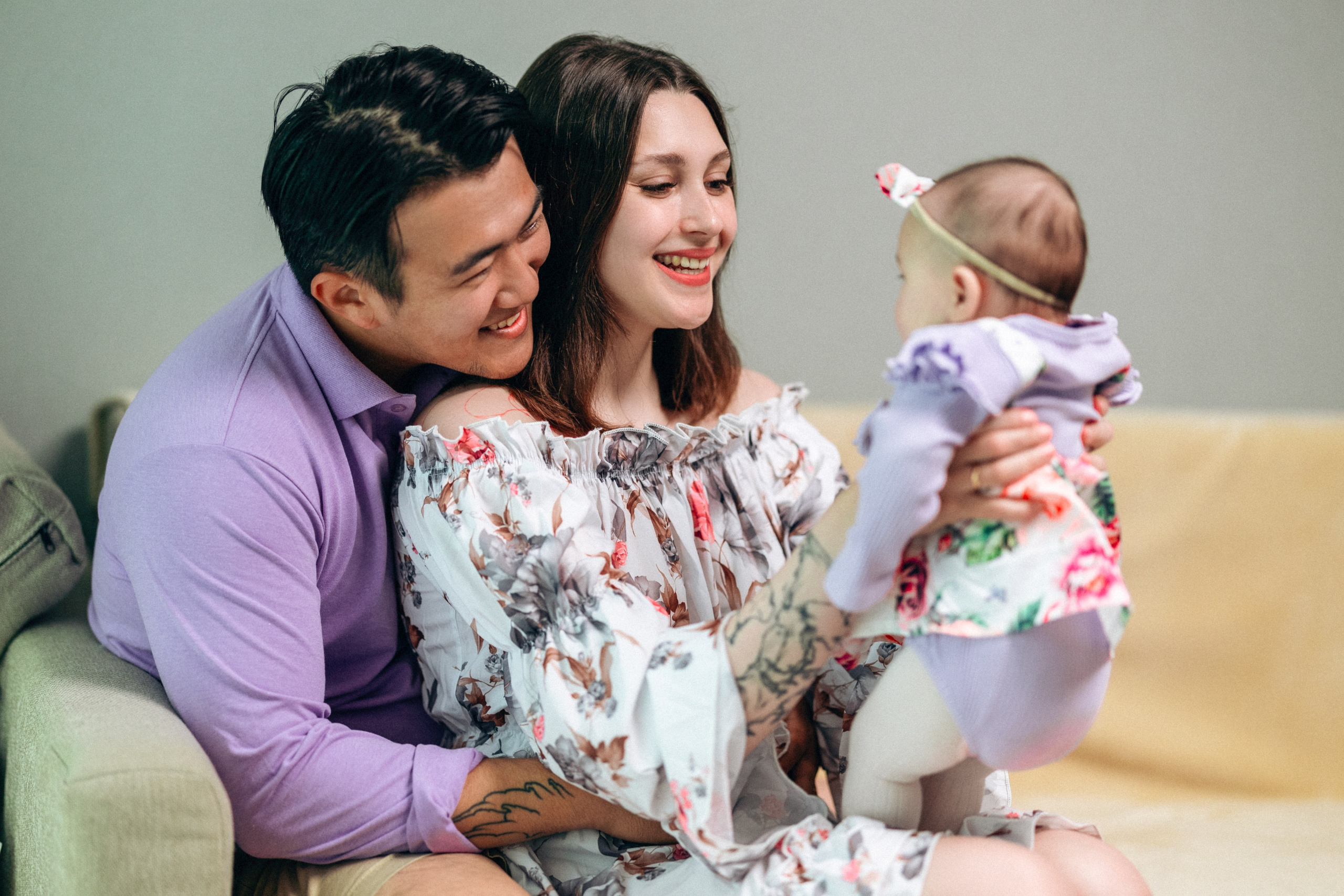 Фотограф в Корее Фотограф новорождённых Семейный фотограф