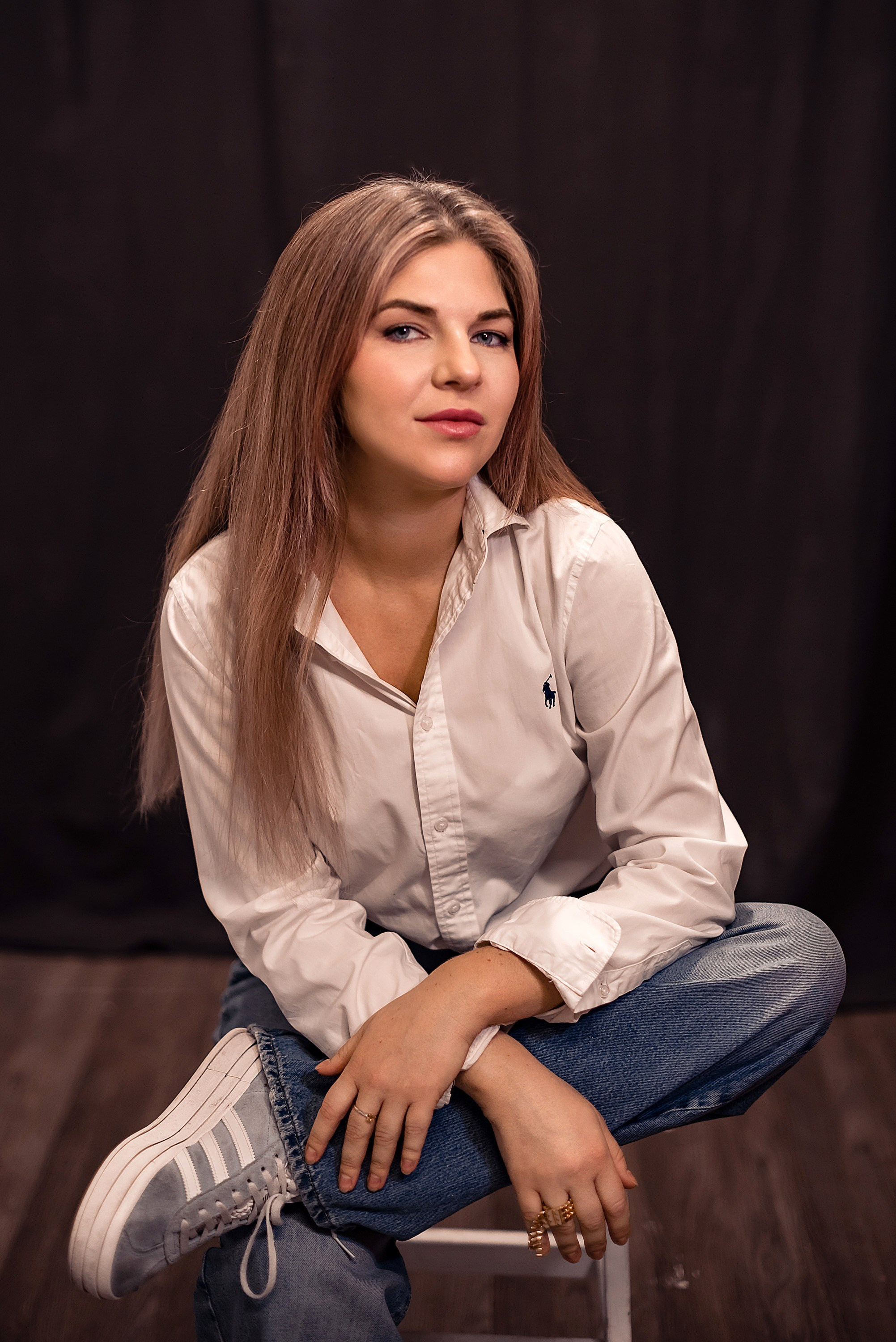 Съемка Марии в розовой шубе. Фотограф Тула творческие фотосессии недорого Ольга Ромашина