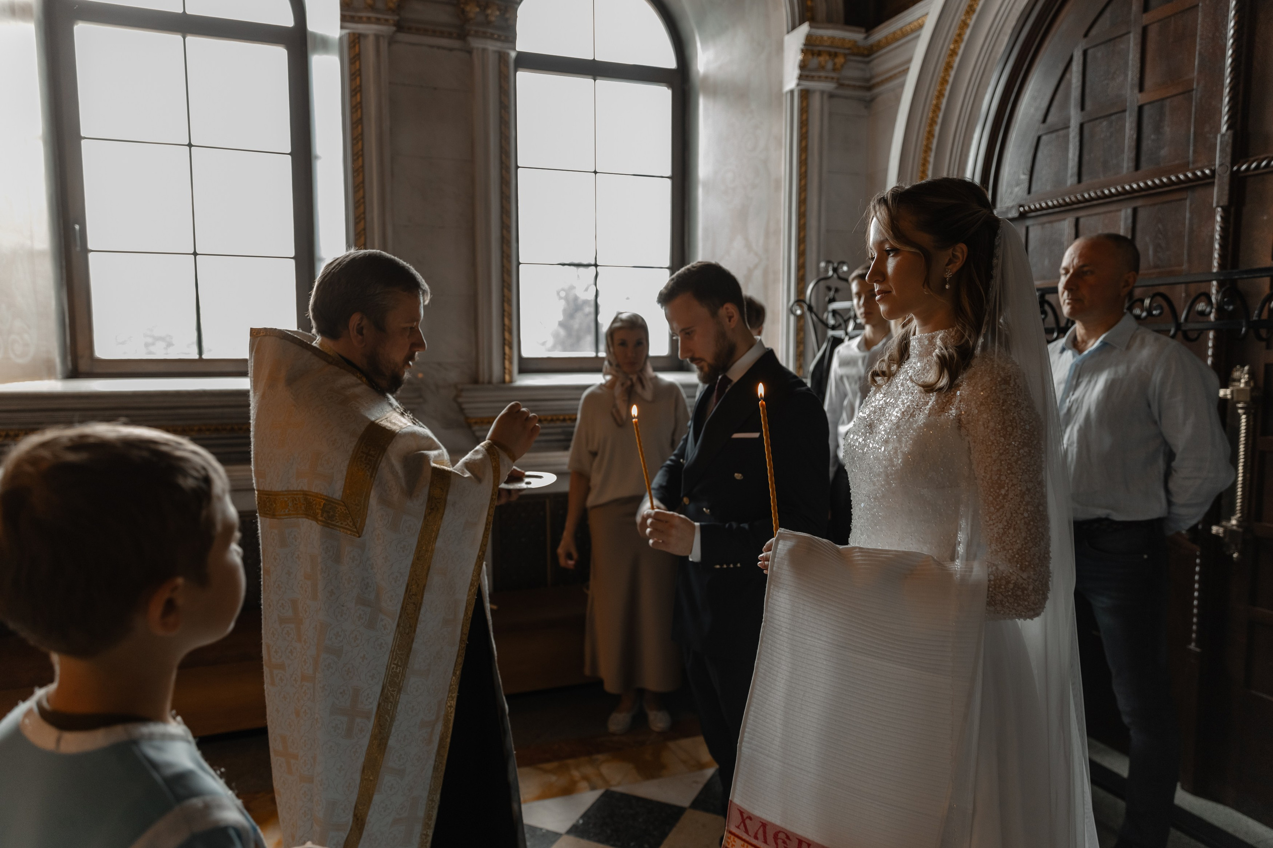 Венчание Дмитрия и Натальи. Свадебный фотограф в Уфе Лилия Сова