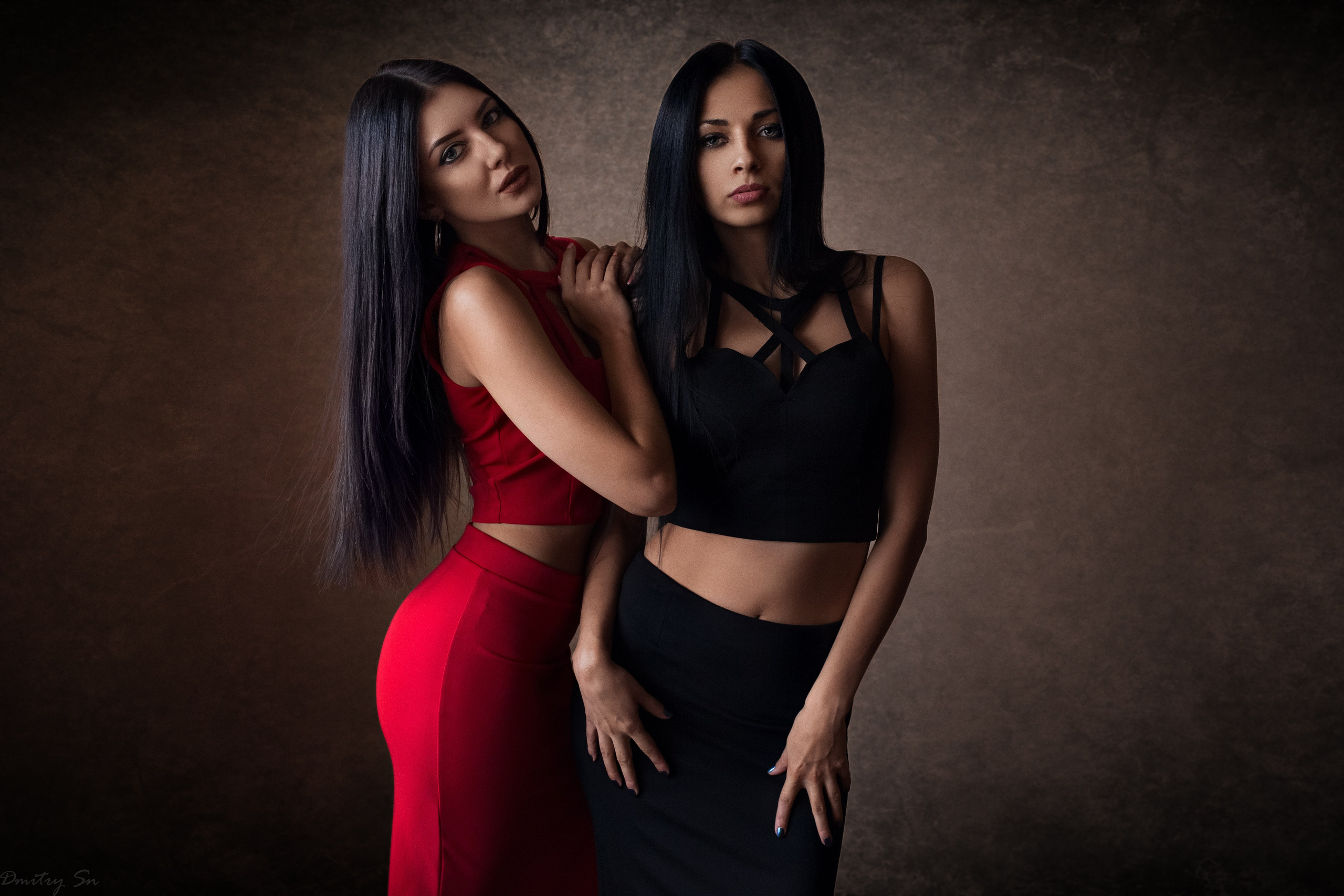 Зимняя фотосъемка в парке и портреты у окна с Викторией и Кристиной в формате для «себя»