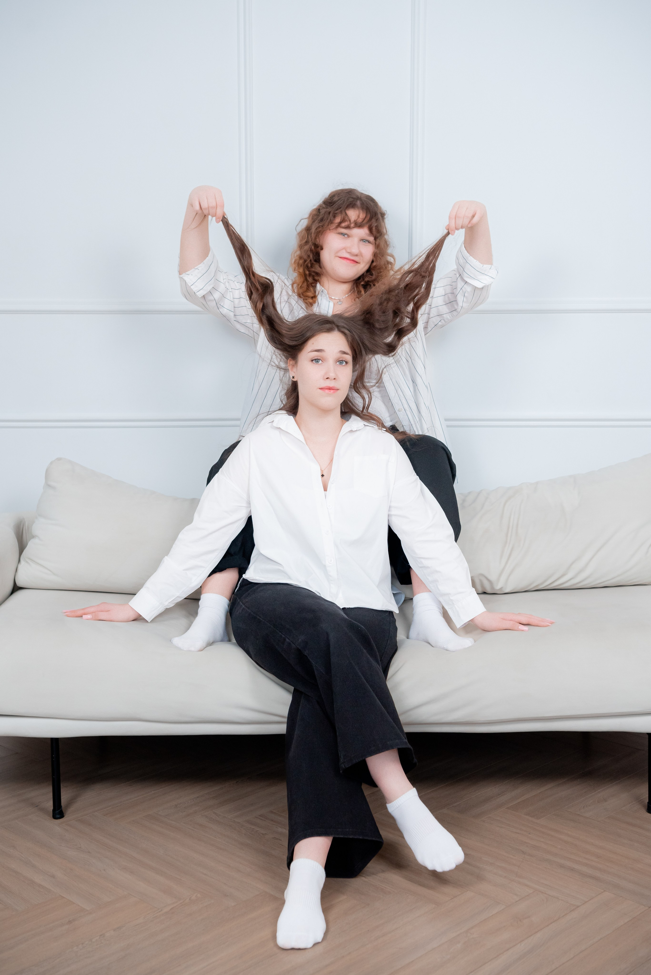 Мама и дочки. Студия Джой. Фотограф в Волгограде и Волжском Александр Горбань