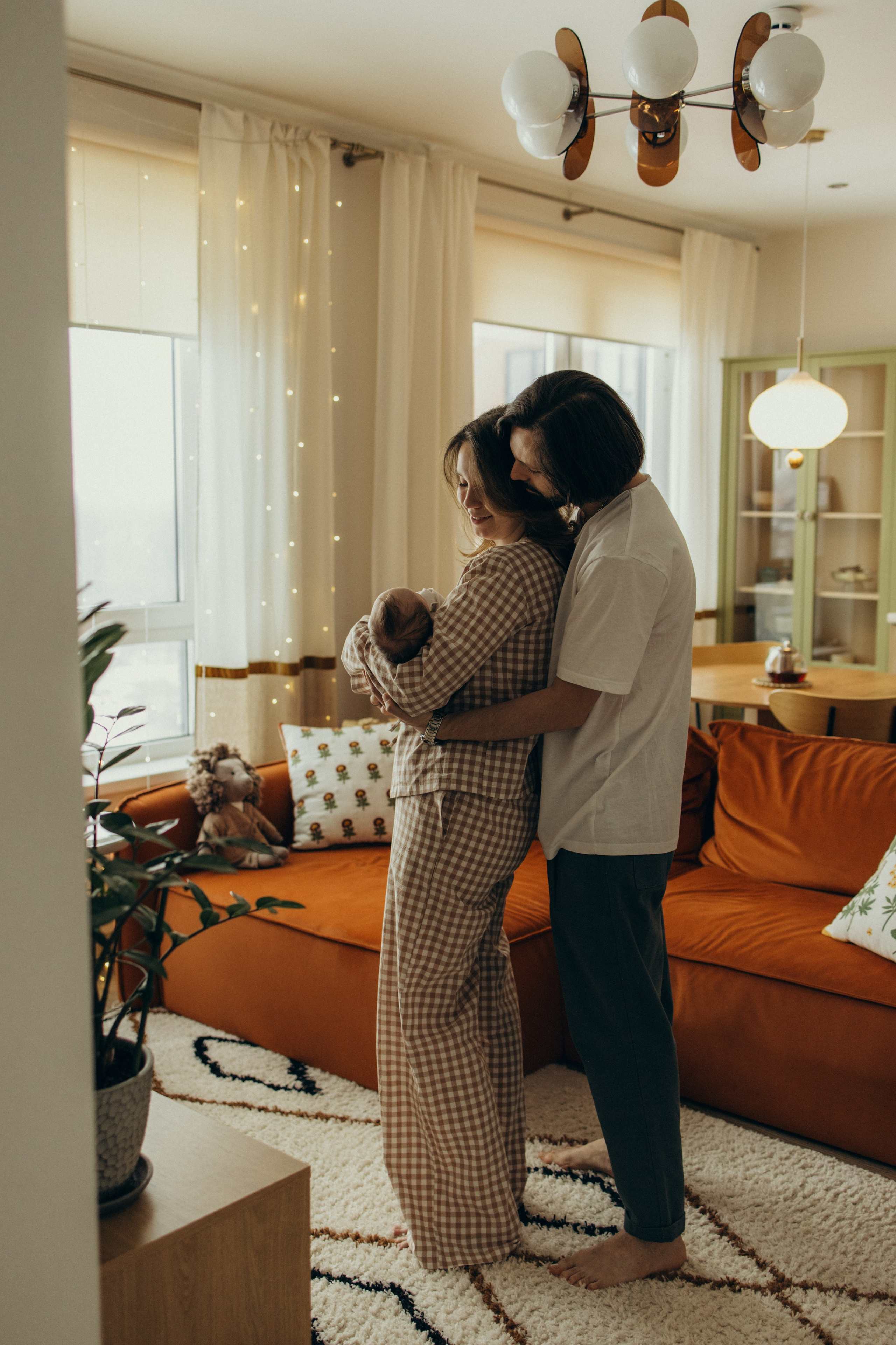 Семейная съемка дома. Семейный и детский фотограф в Москве Антонина Смирнова