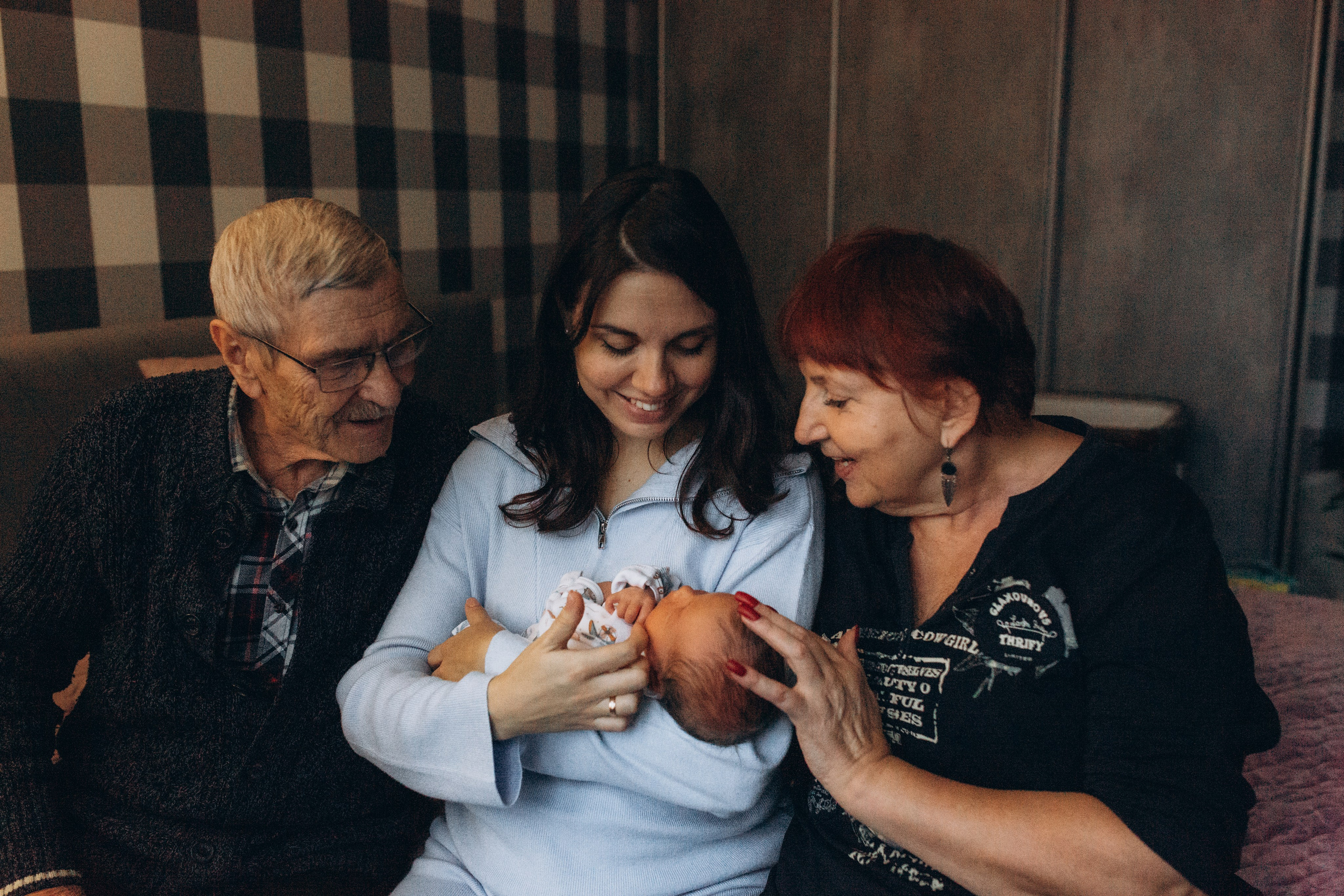 Выписка из роддома. Семейный и детский фотограф в Москве Антонина Смирнова