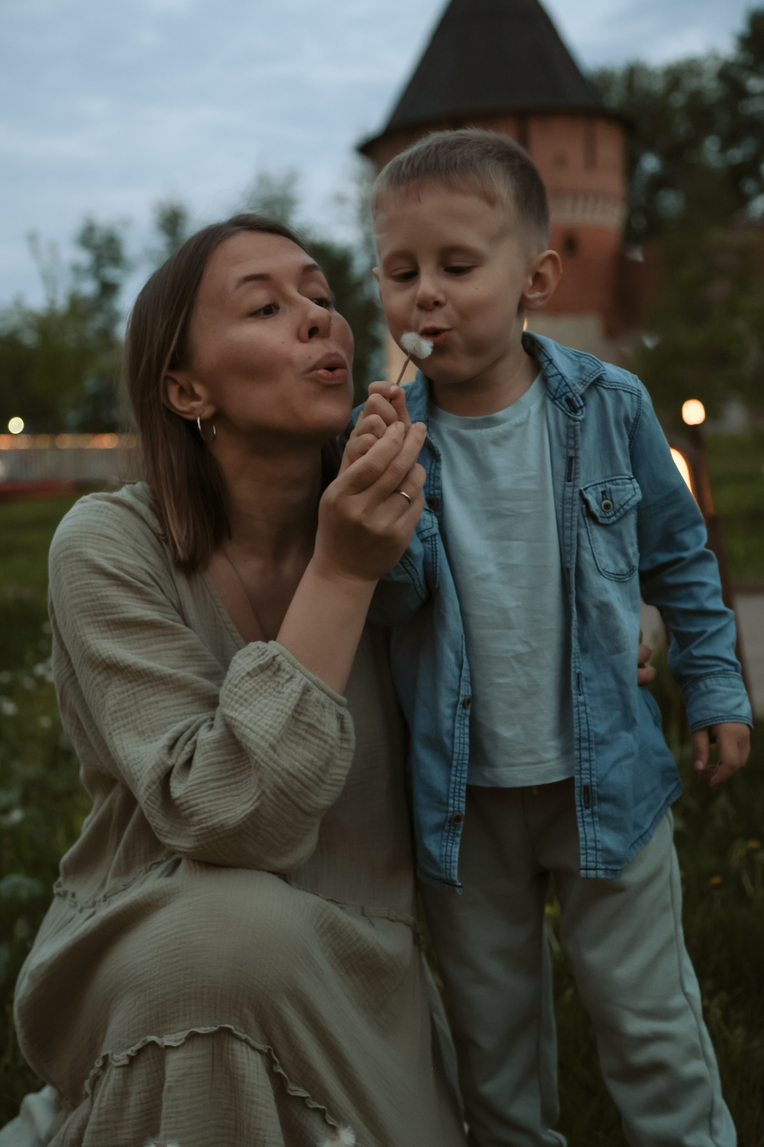 Семейная фотосессия в парке. Фотограф в Санкт-Петербурге Валерия Закатеева