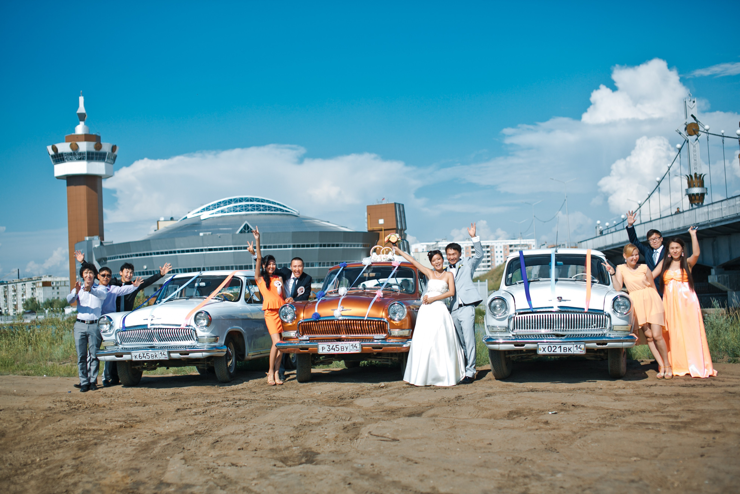 Летнее свадебное фото. Фотограф Надежда Куин, Якутск