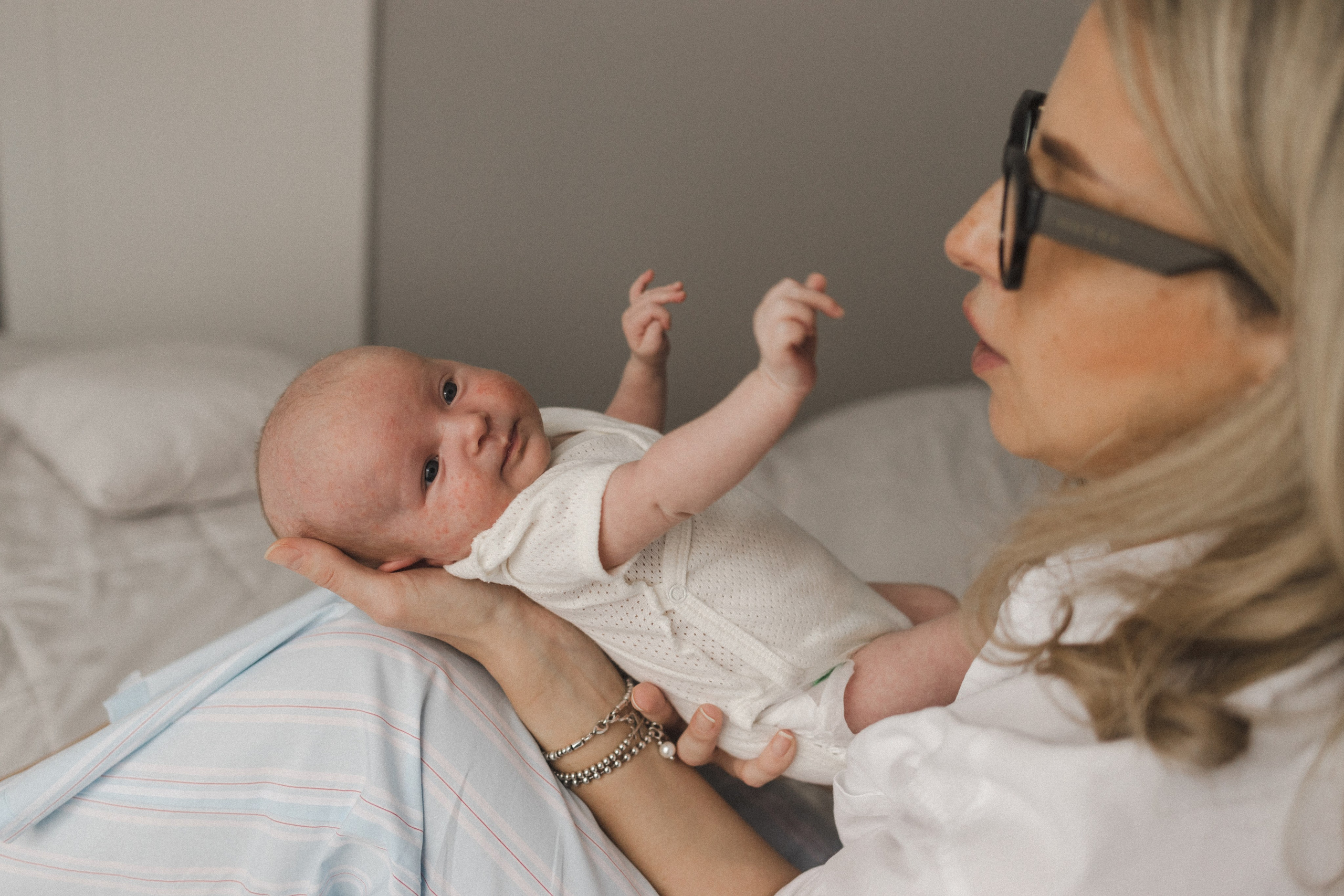 Самый первый месяц жизни. Семейный фотограф в Москве