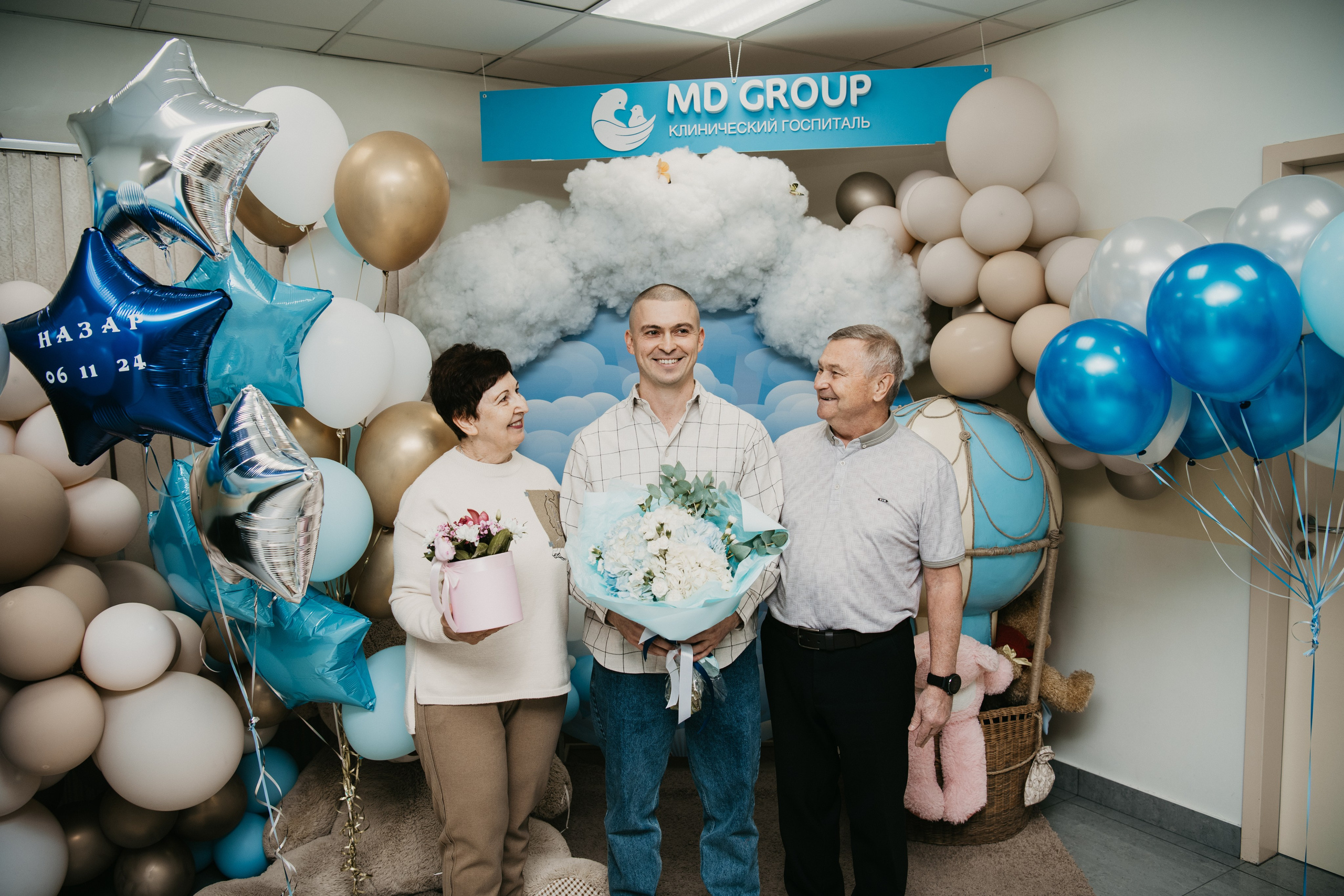 Выписка Назара. На Севастопольском. Фотограф на выписку из роддома в Москве и МО