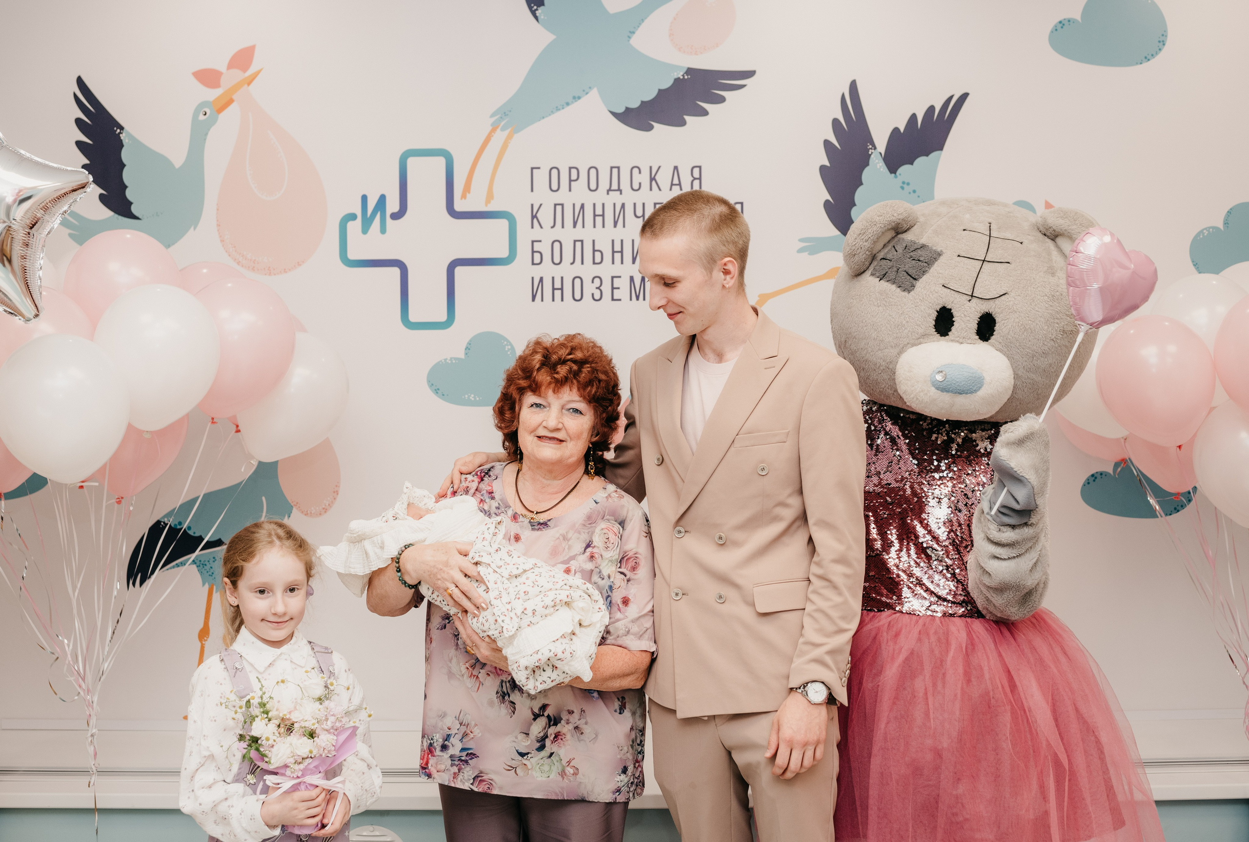 Выписка Авроры. Фотограф на выписку из роддома в Москве и МО