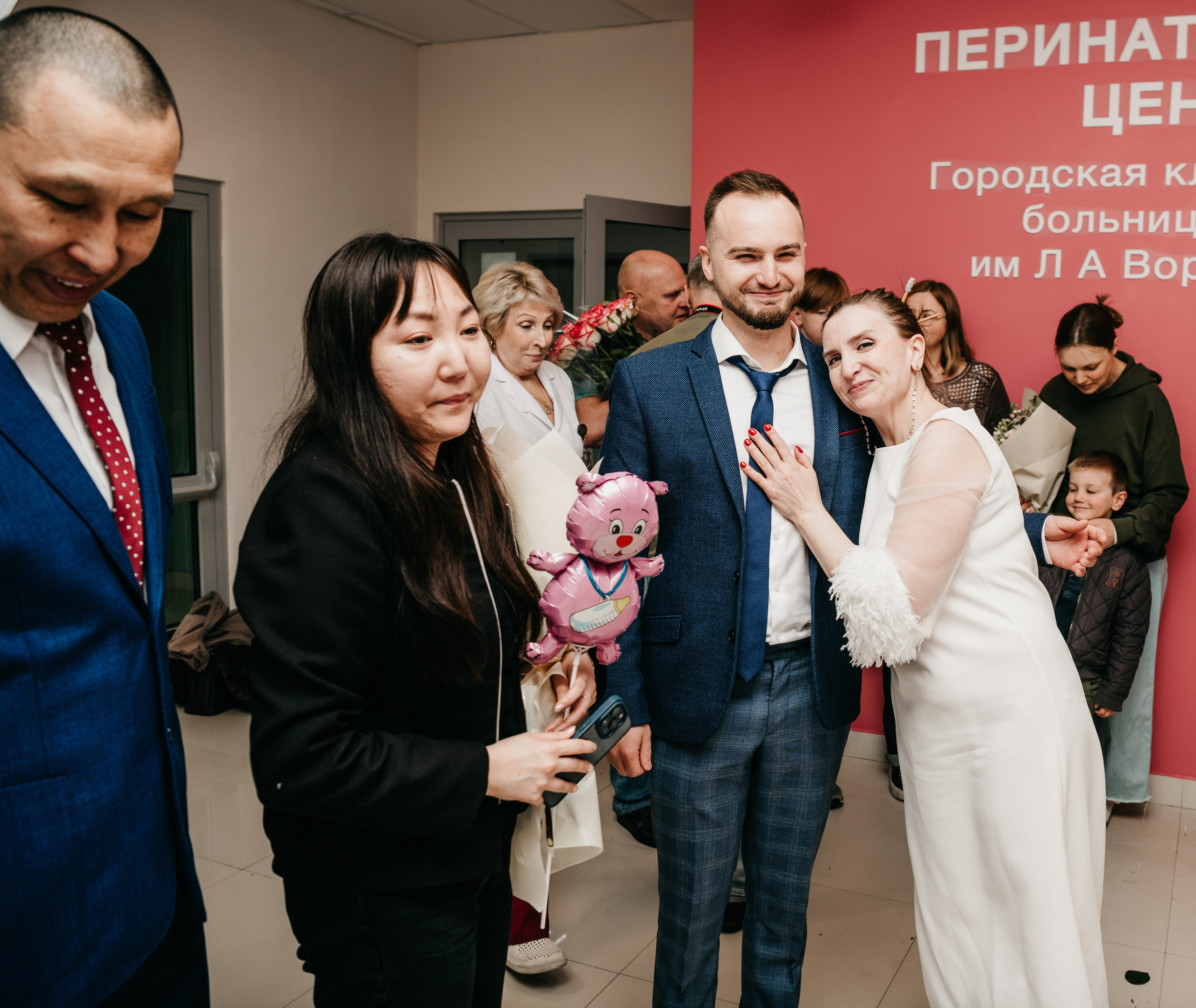 Выписка малышки. ГКБ 67 им. Ворохобова. Фотограф на выписку из роддома в Москве и МО