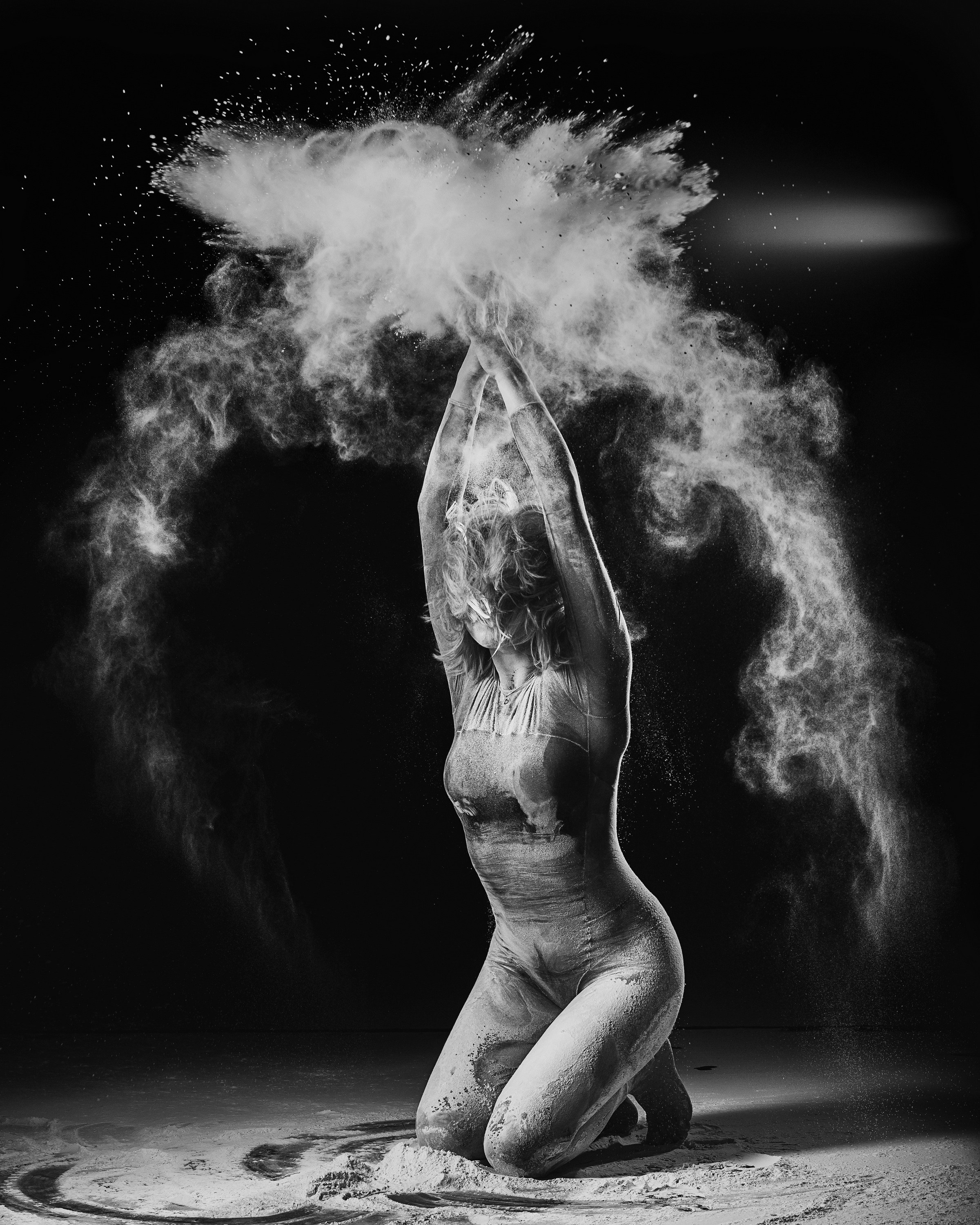 Фотосъёмка с мукой