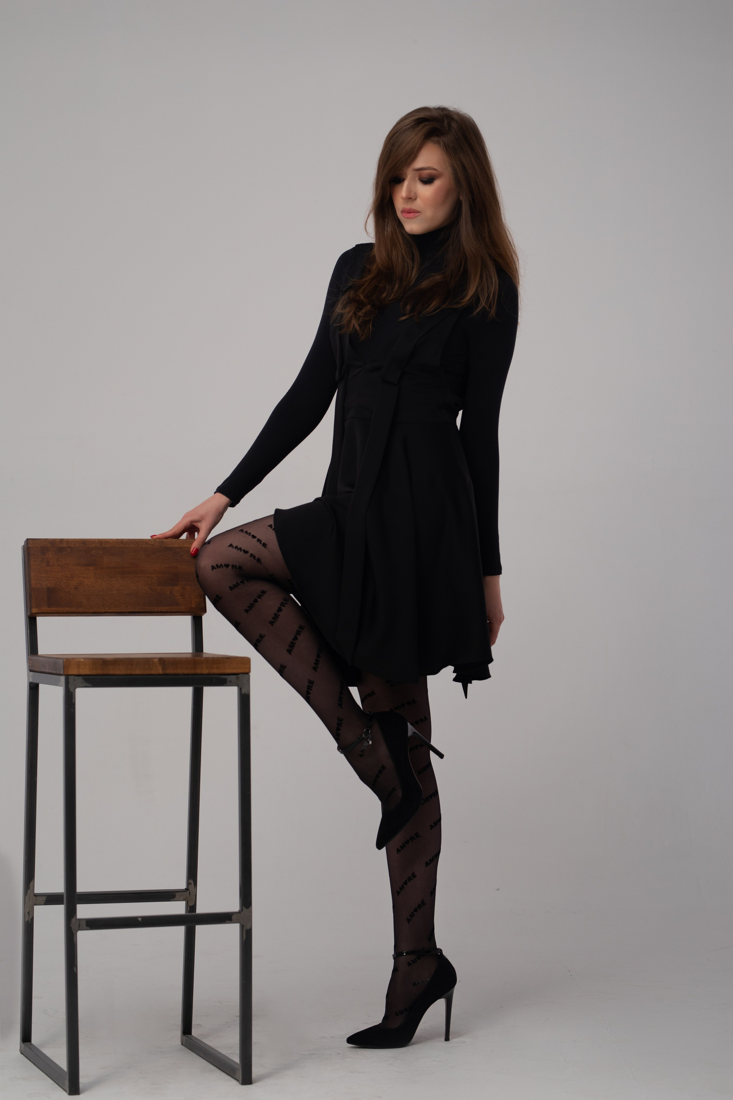 Съемка с Вероникой в студии на циклораме в формате для «себя»