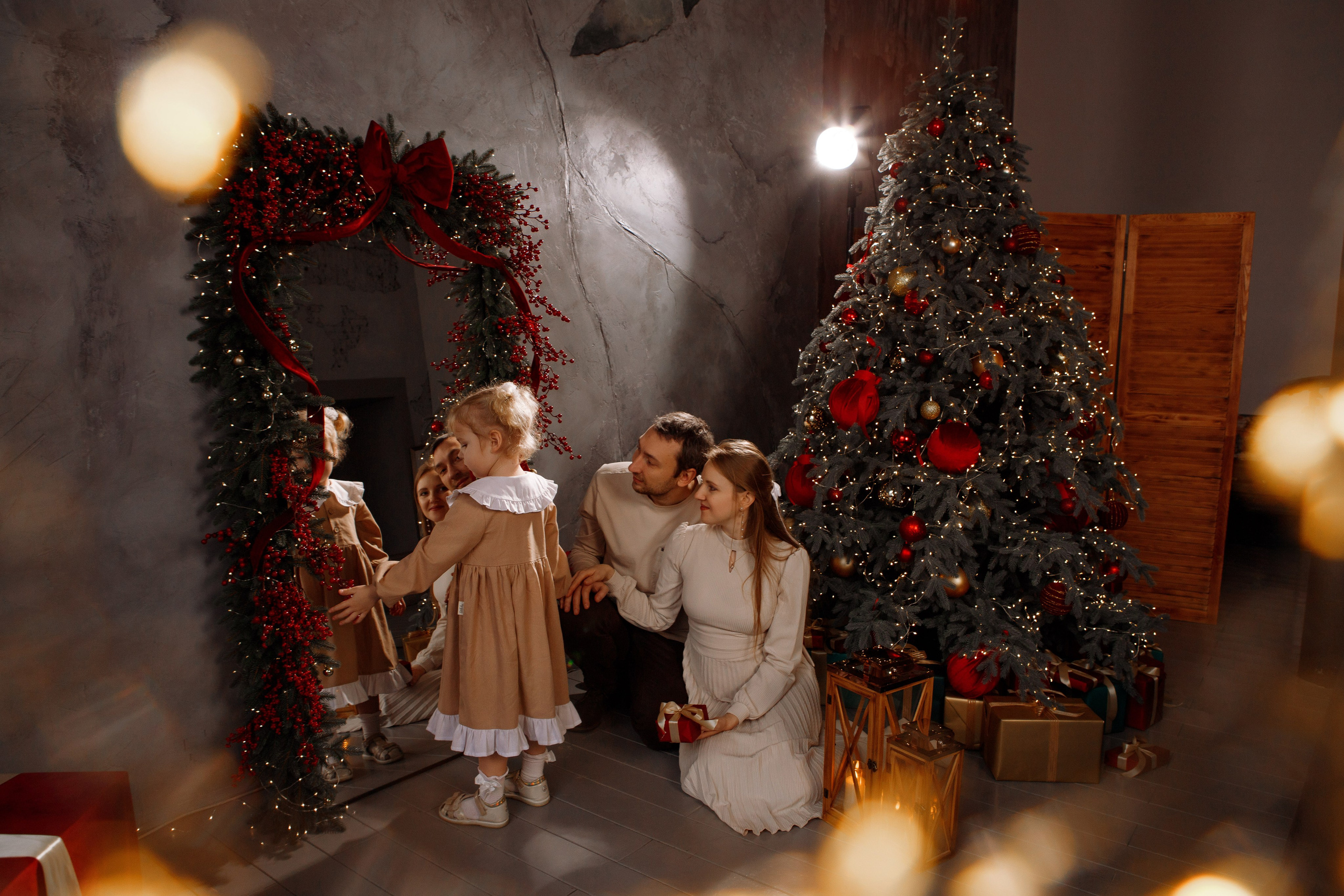 Семья на Новый год. Семейный и контент- фотограф Анна Уткина, Электросталь, Ногинск, Москва