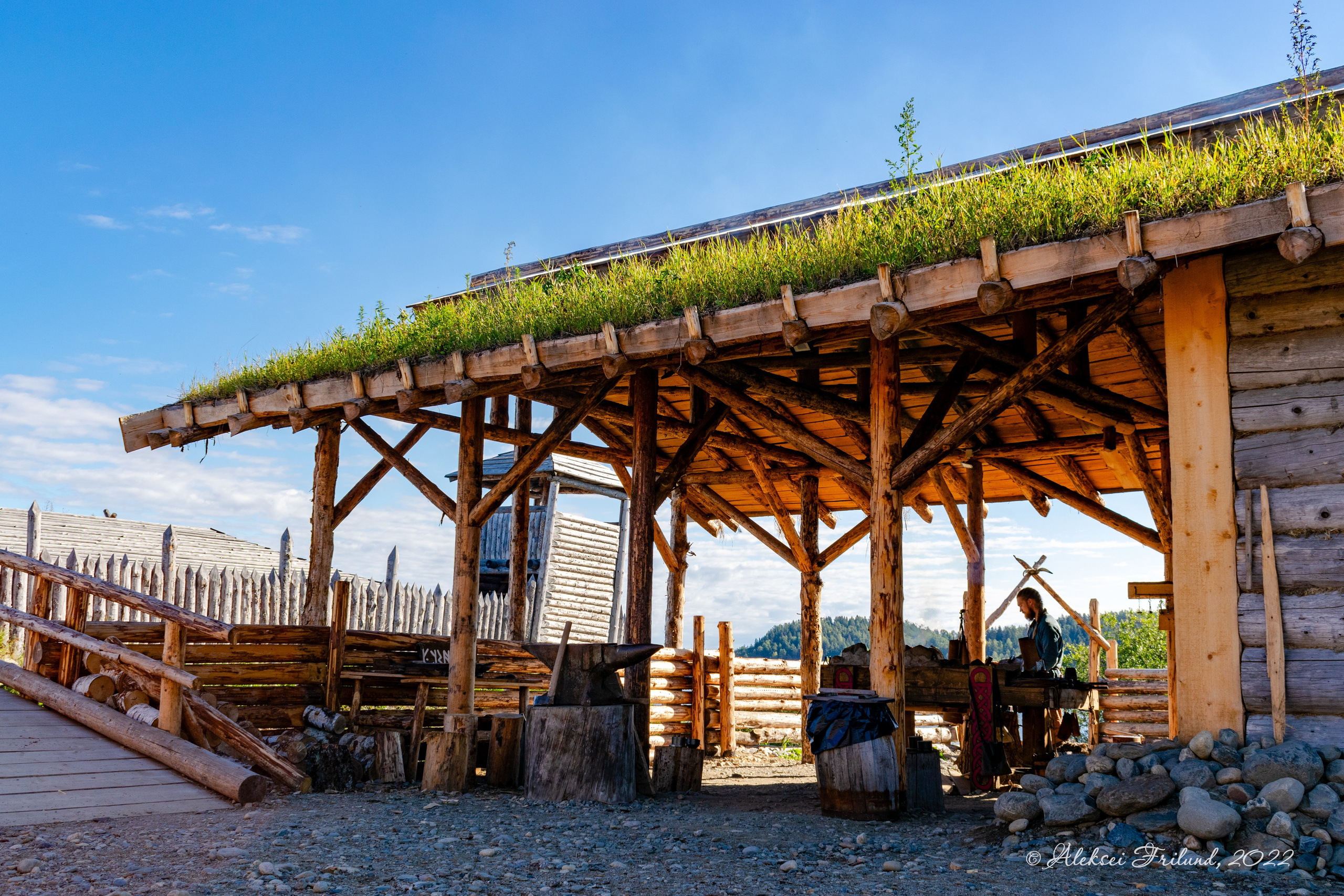 Исторический парк Бастiонъ. Аэросъемка. Фото и Видео в Карелии. Алексей Фрилунд