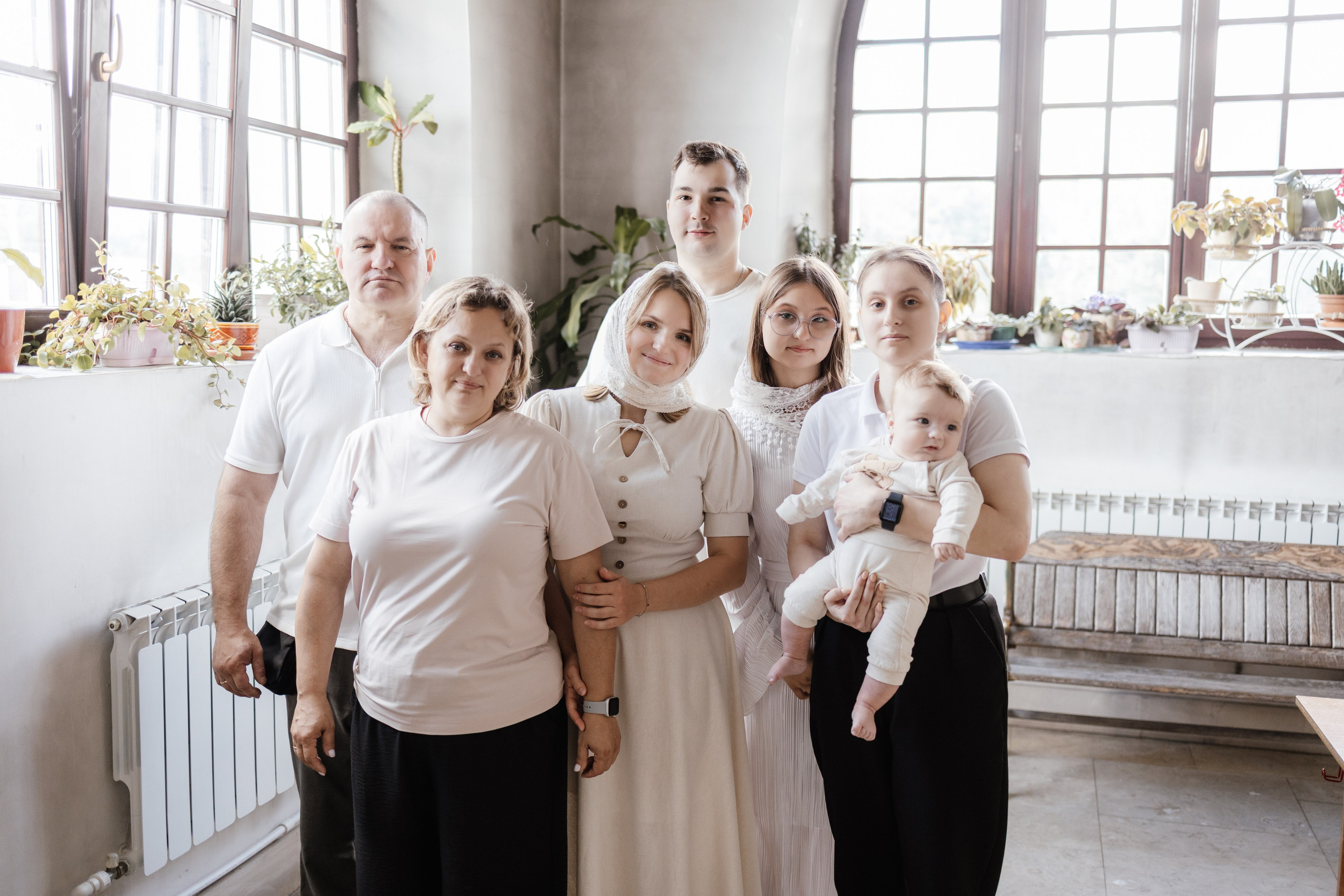 Таинство Крещения Саши. Фотограф новорождённых Newborn Москва