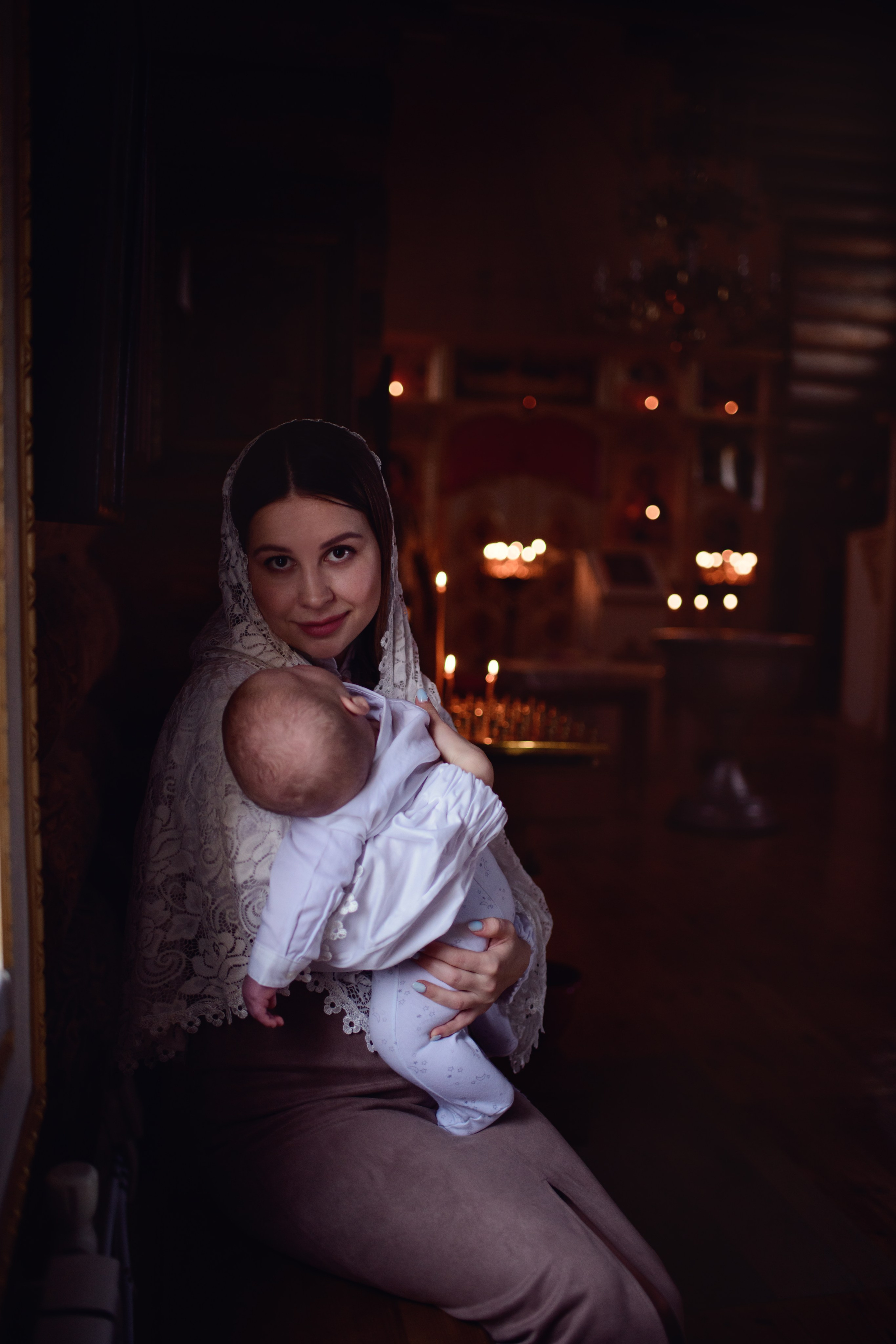 Крещение. Фотограф Алиса Чечина. Калуга. Товарково