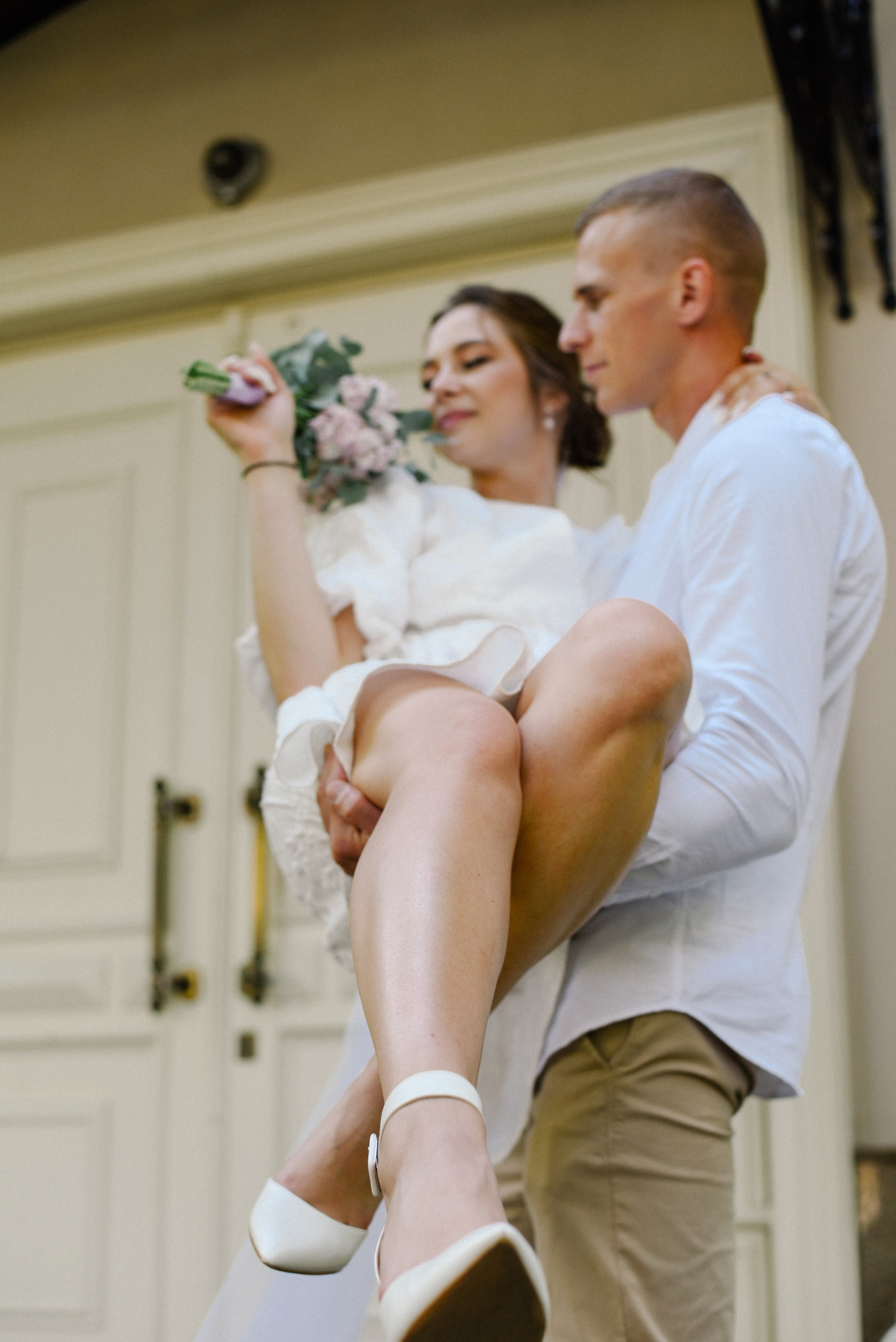 Андрей и Дарья ЗАГС № 4 Свадебная прогулка по городу. Фотограф Лола Волна, город Москва