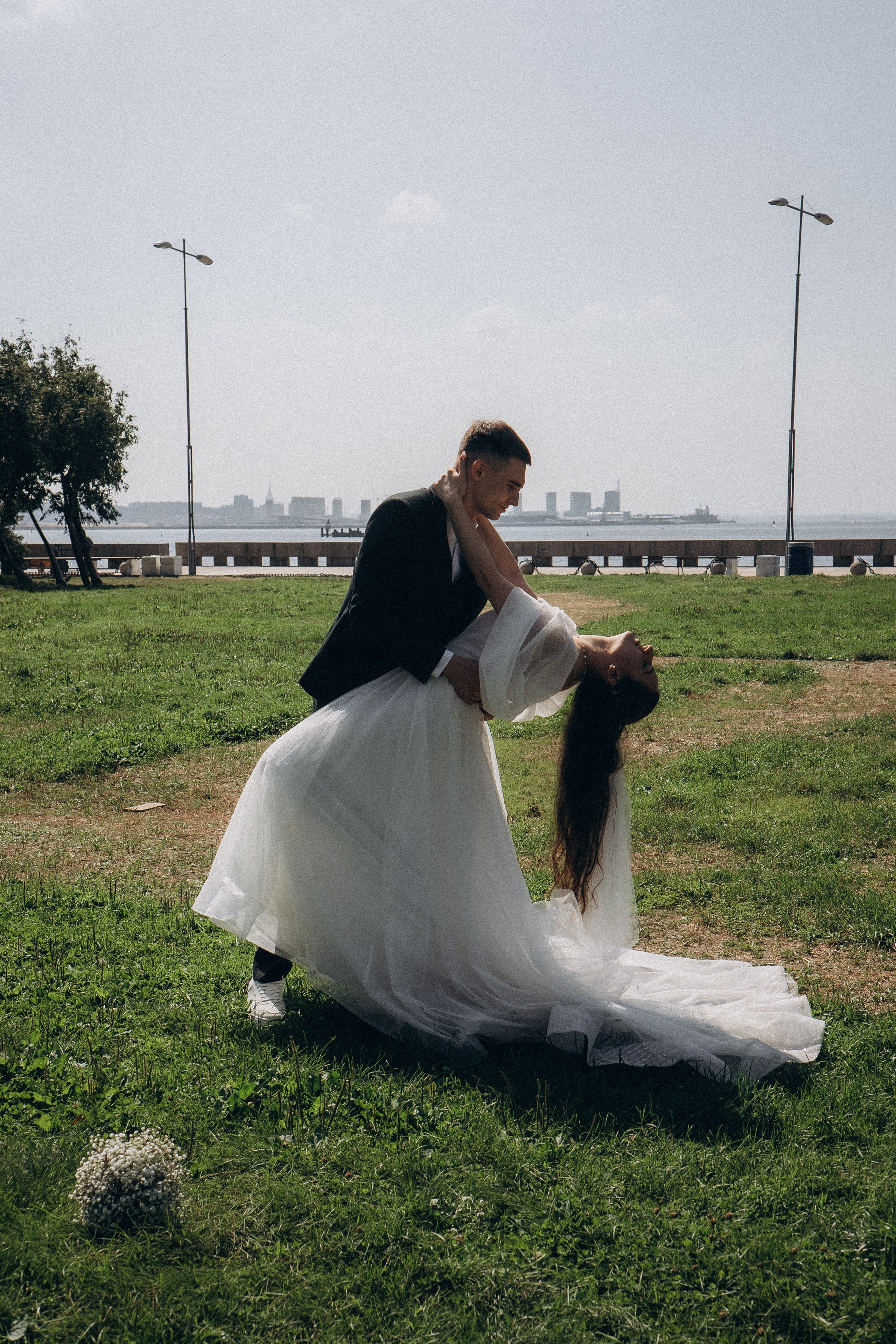 СВАДЕБНАЯ СЬЕМК В ПАРКЕ 300-ЛЕТИЯ. Профессиональный фотограф, Санкт-Петербург — Виктория Богомолова