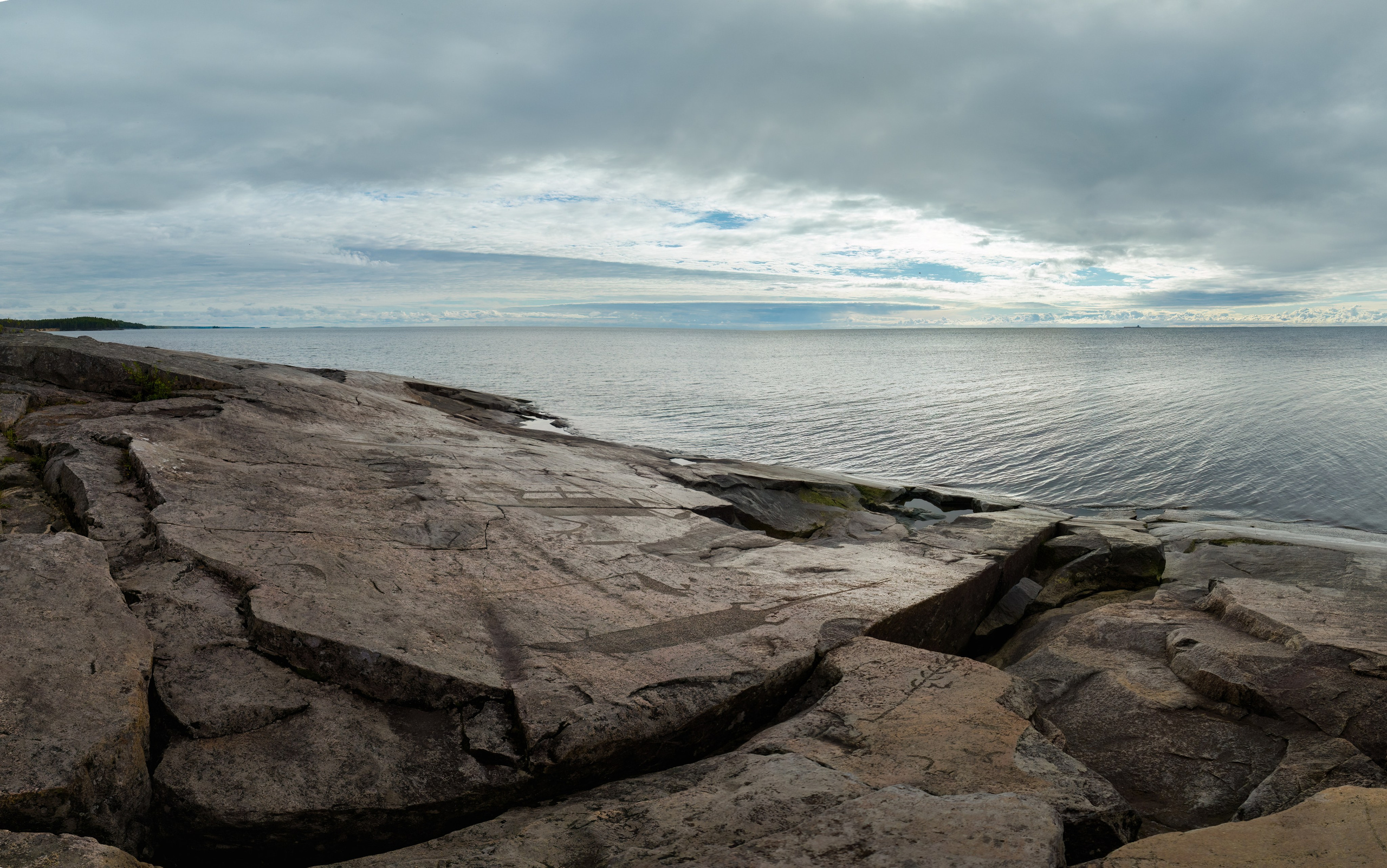 Бесов Нос (Онежские петроглифы). Аэросъемка. Фото и Видео в Карелии. Алексей Фрилунд