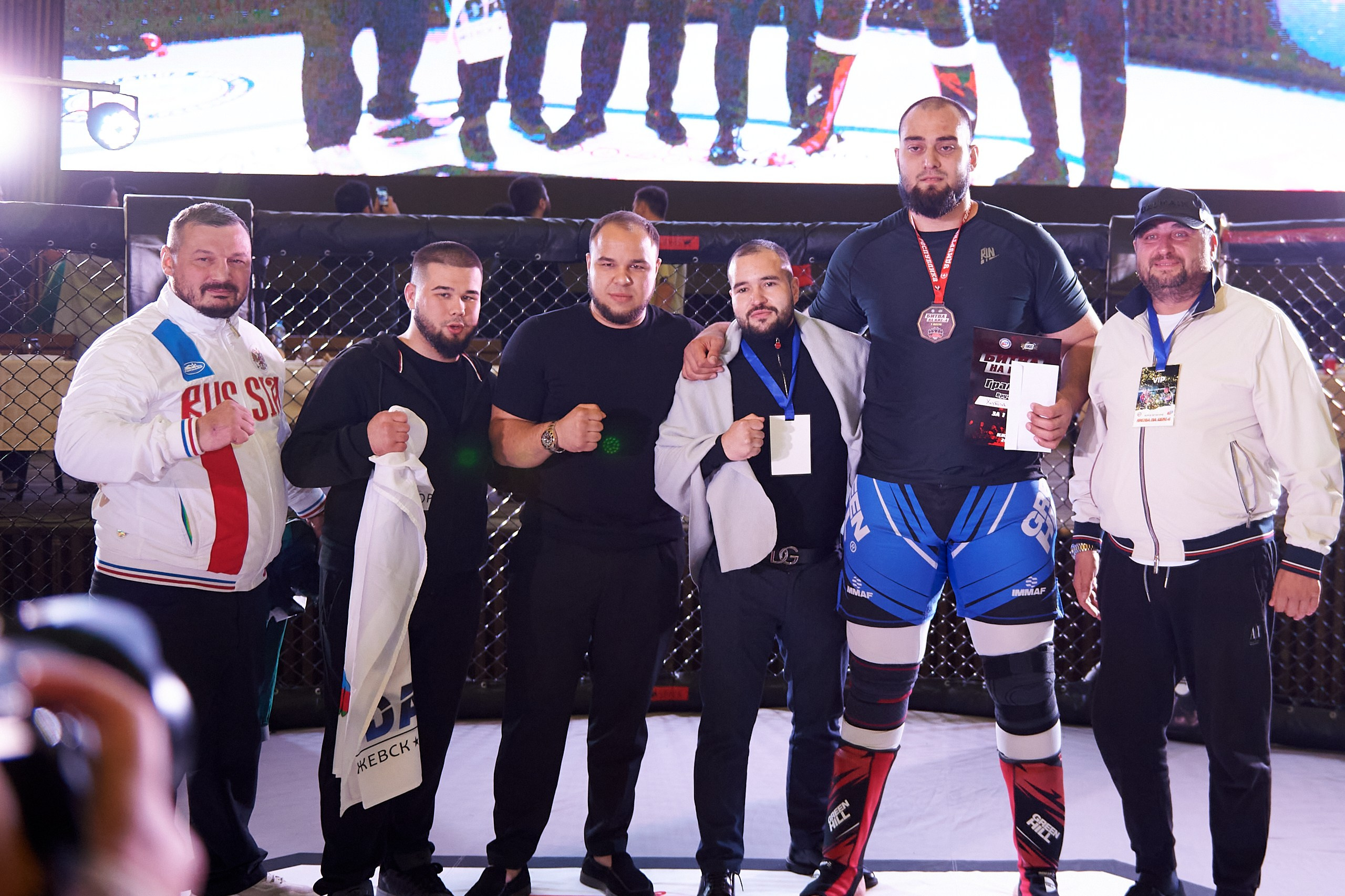 ММА. Битва на Иже-4. Спортивный репортажный фотограф в Ижевске Сергей Мерзляков