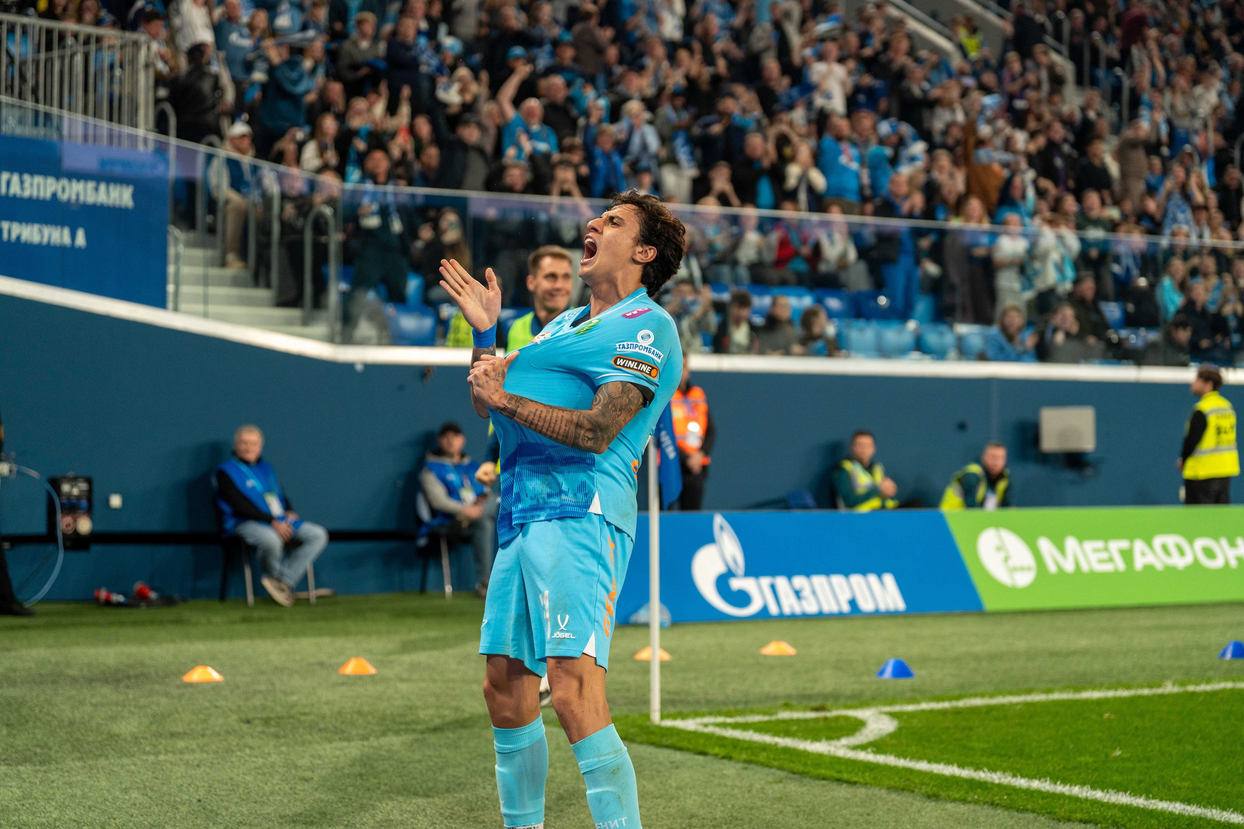 Зенит — Динамо (Москва): фотогалерея РПЛ, 13 тур на Газпром Арене | Антон Гауф. Спортивный фотограф в Санкт-Петербурге | Антон Гауф