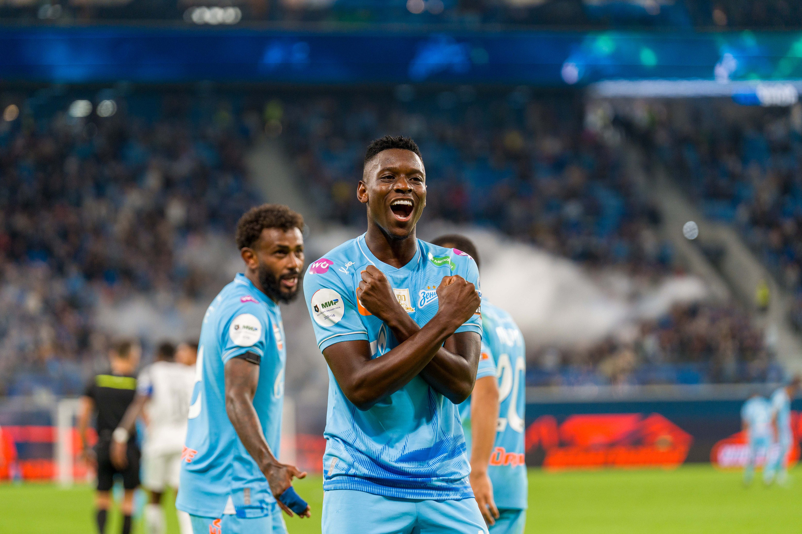 Zenit vs Baltika — RPL 2025/26 match gallery at Gazprom Arena | Anton Gauf. Sports Photographer in Saint Petersburg | Anton Hauff