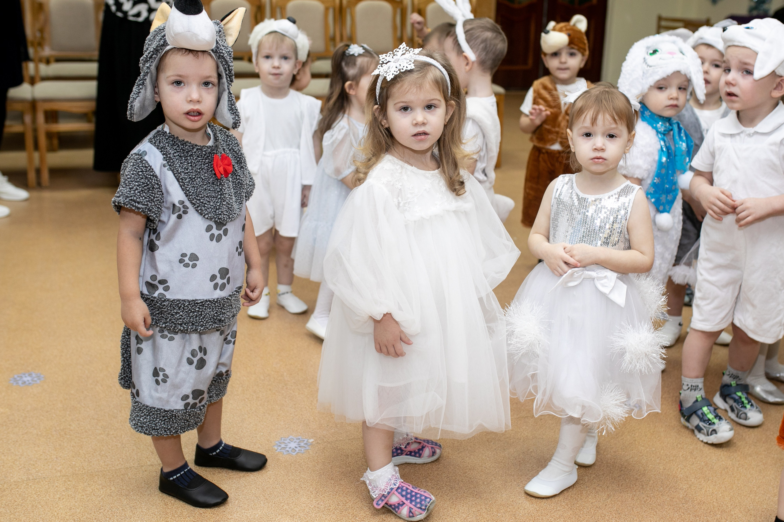 Жаконя д-с 490 Ясли новогодний утренник. Фотограф в Новосибирске Ася Зверева