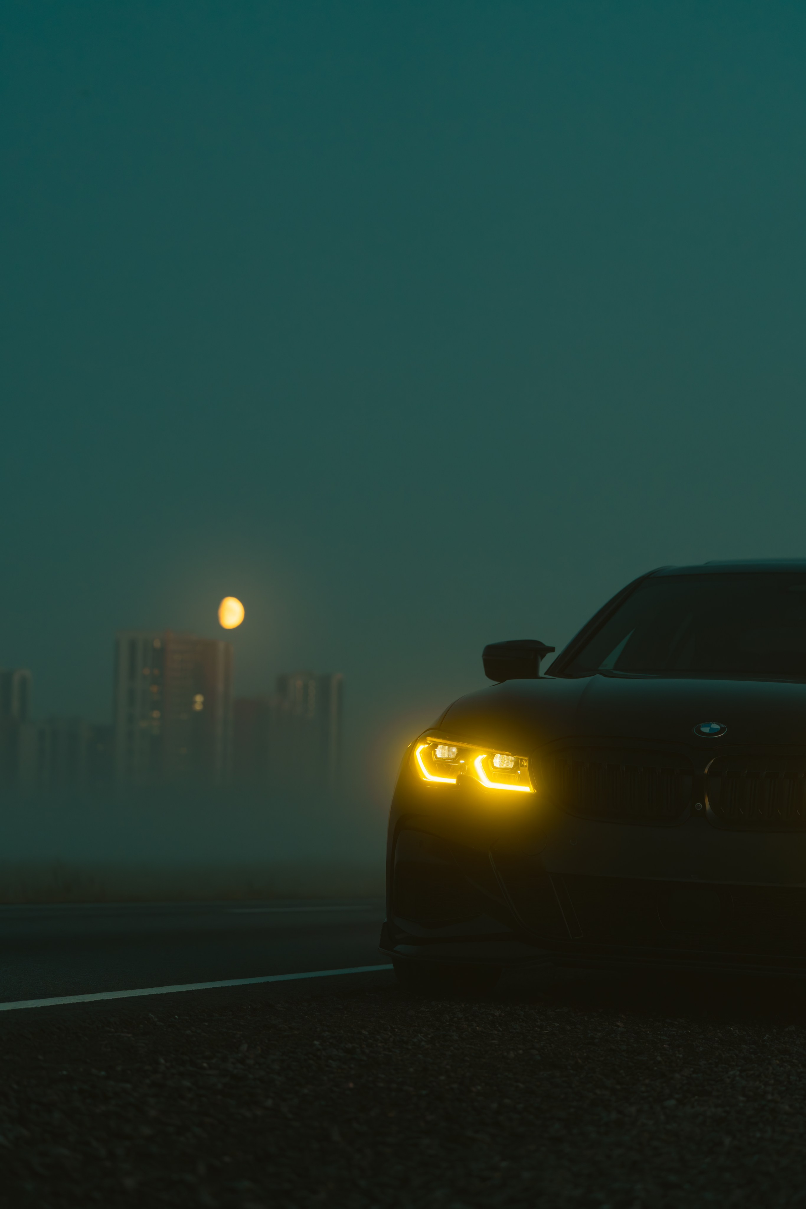 BMW 3 Series Night ed. Автомобильный фотограф в Санкт-Петербурге