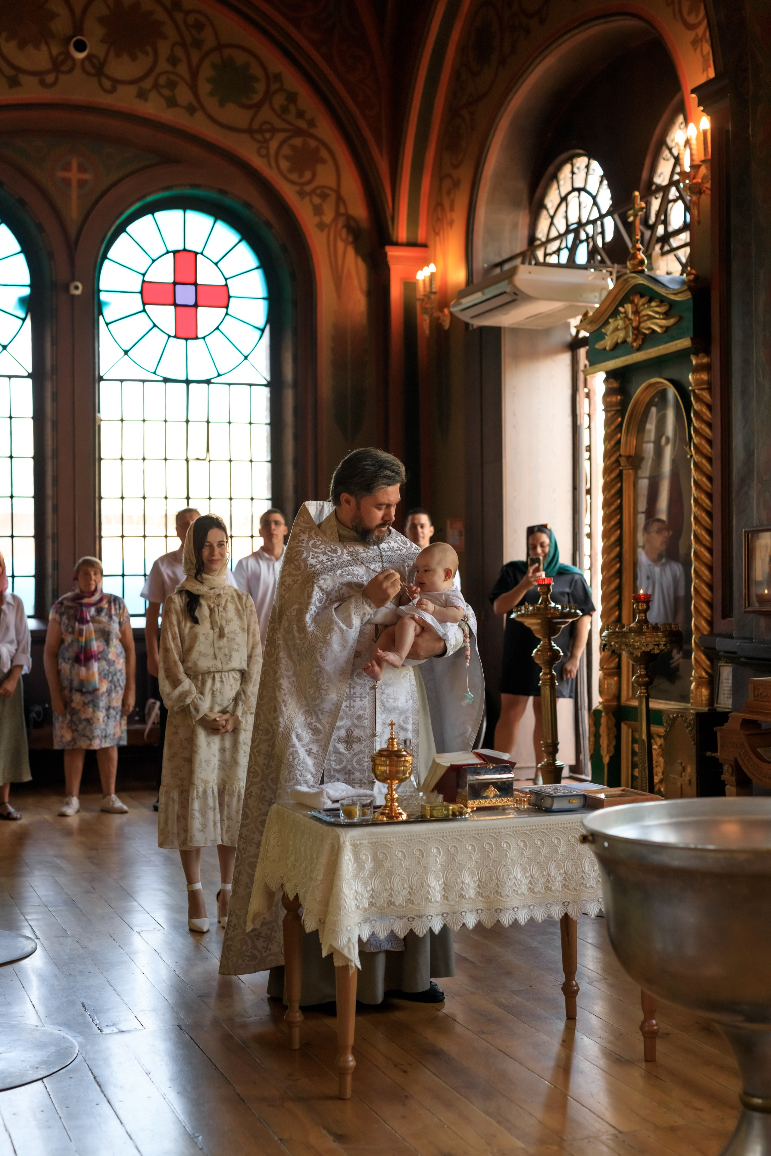 Крещение Алисы. Семейный и детский фотограф в Краснодаре Элона Литвинова
