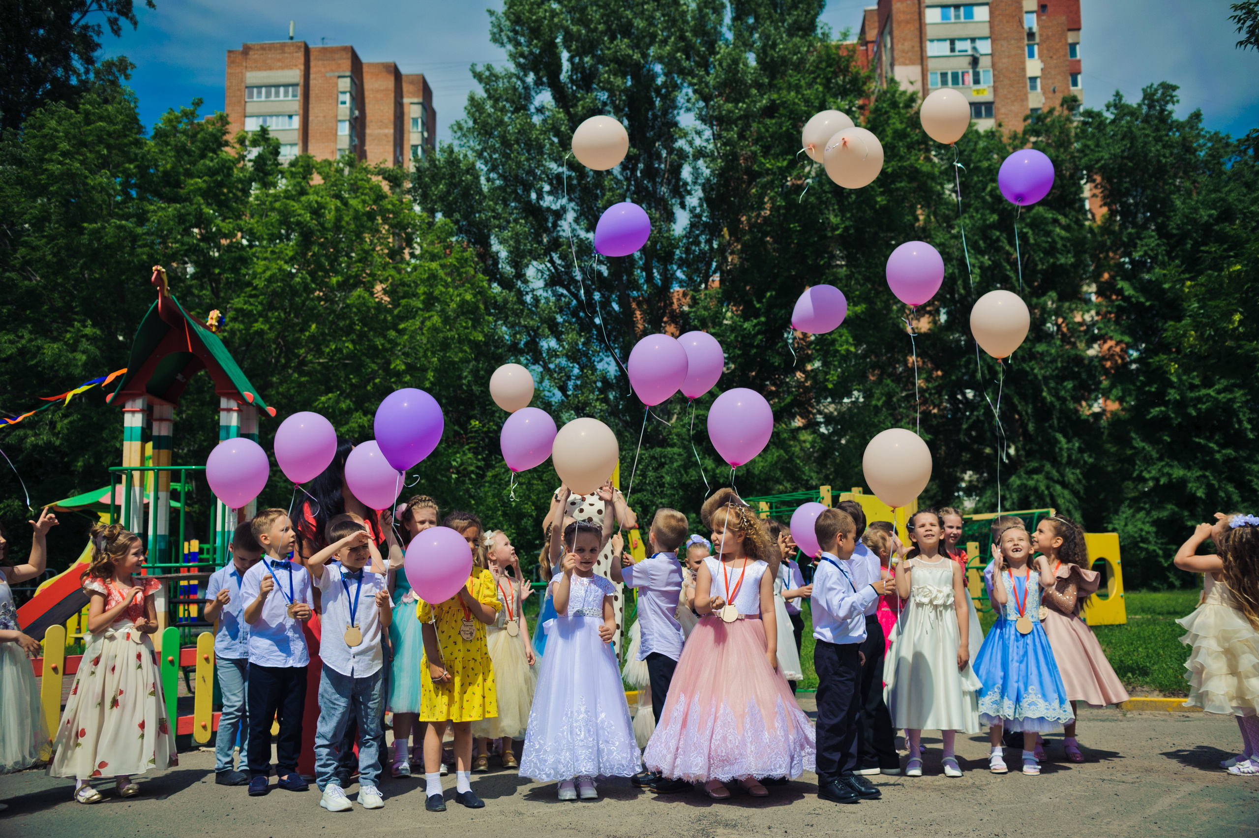 Выпускной Детский сад 321. Свадебный и семейный фотограф в Ростове-на-Дону Алина Астахова