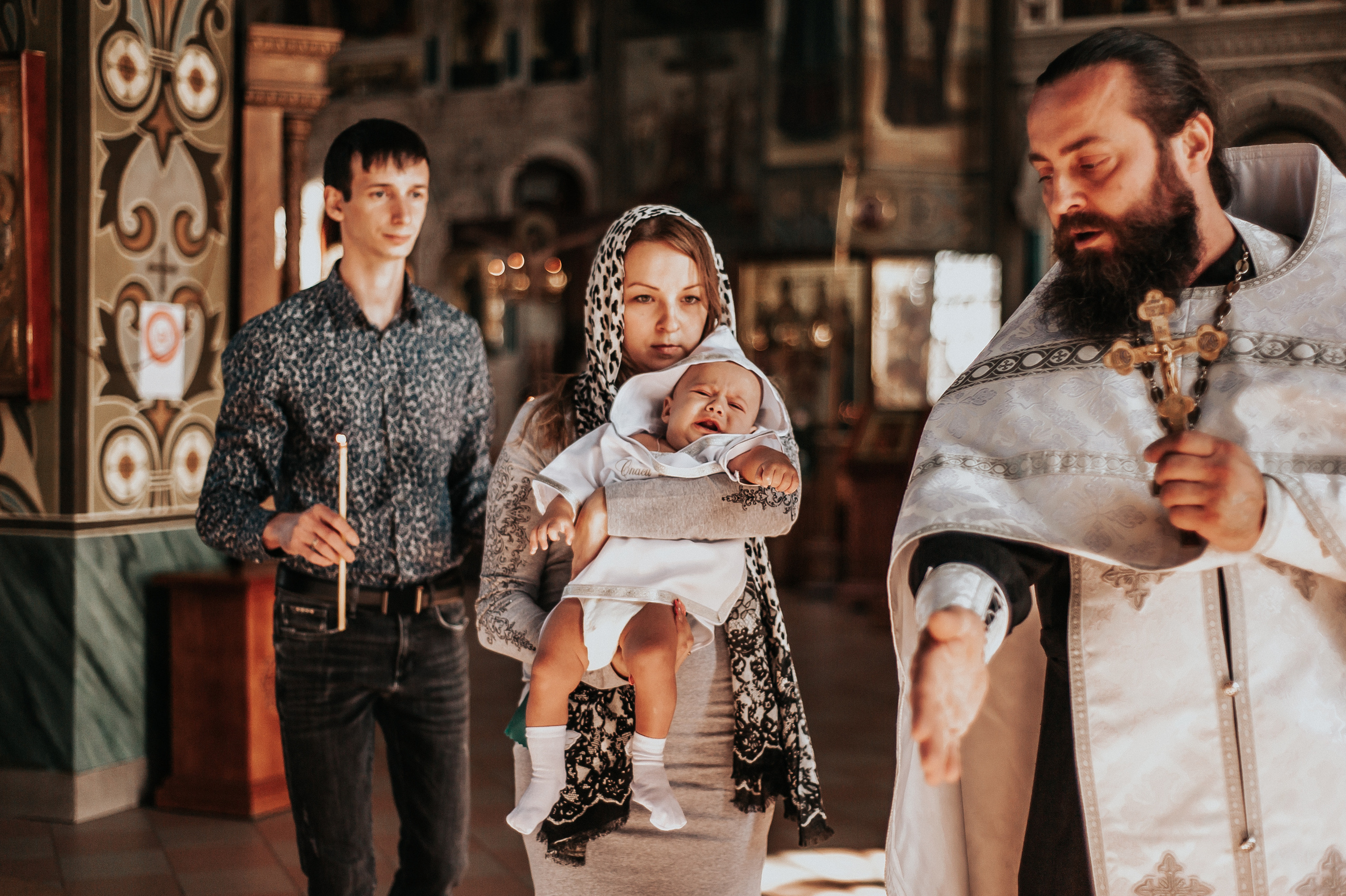 Таинство Крещения Александра. Свадебный и семейный фотограф в Ростове-на-Дону Алина Астахова