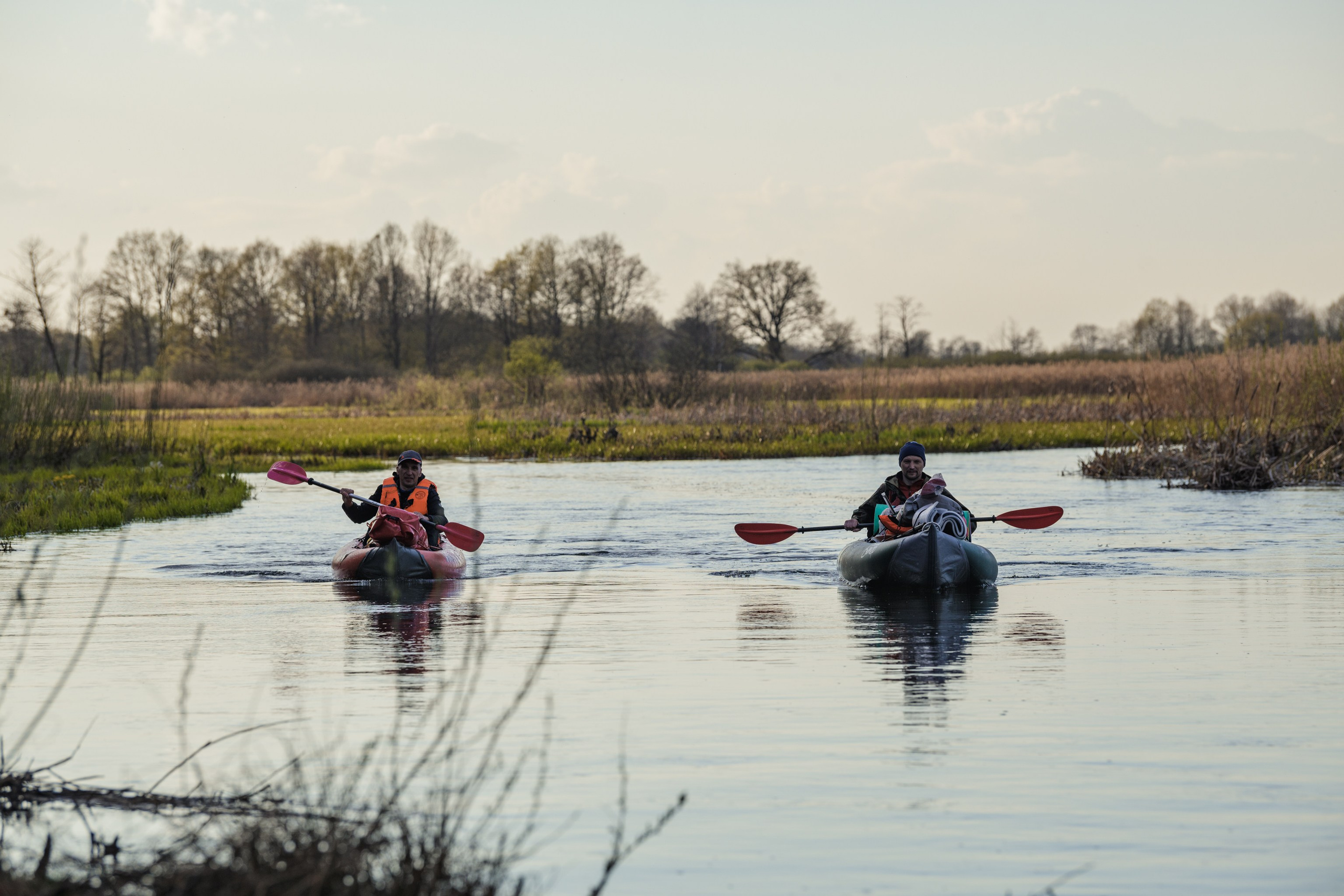 Водный поход 1-й кс по реке Случь. Репортажный фотограф Владимир Беляй