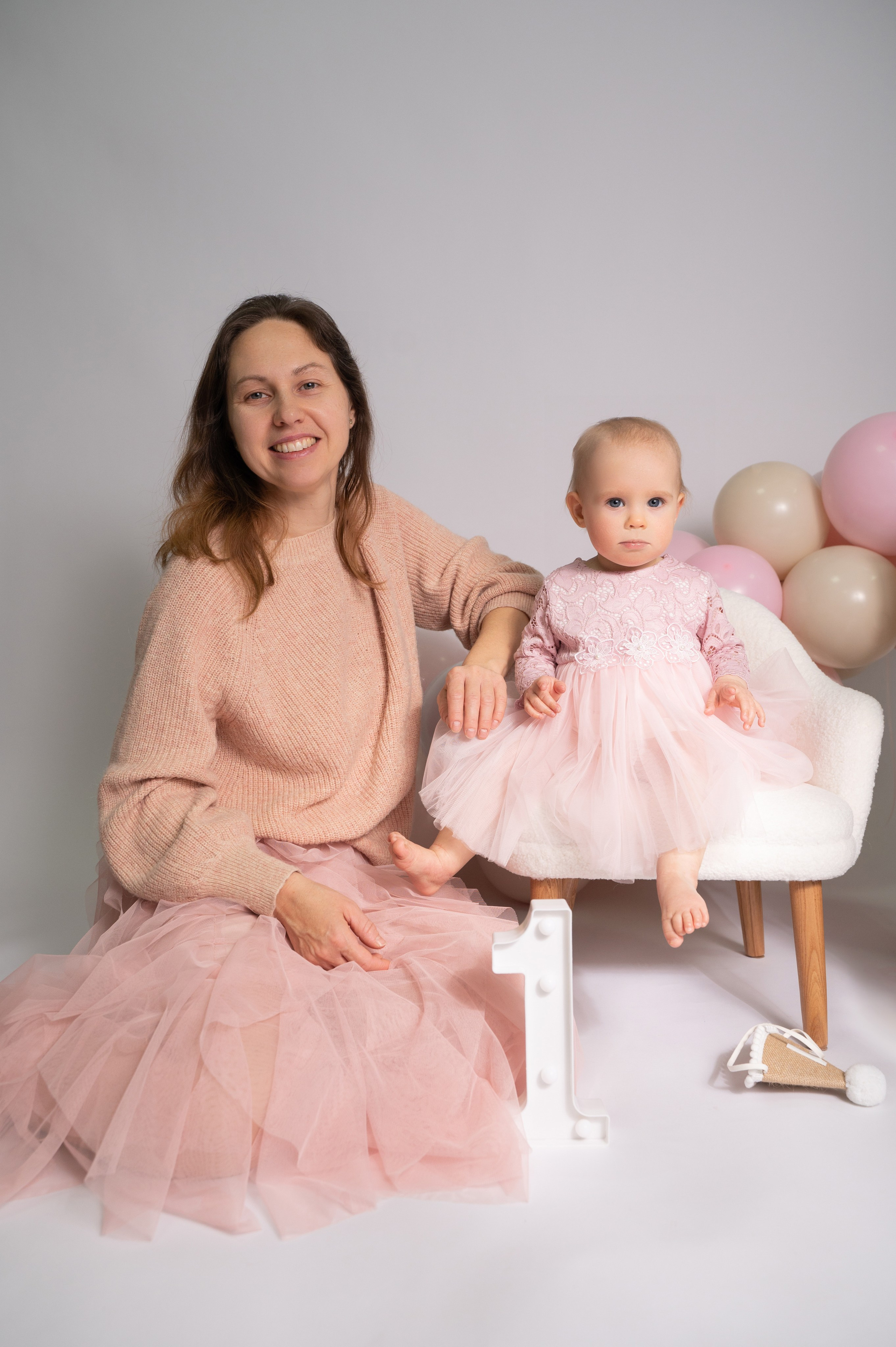 Годовасие в студии. Семейный фотограф в Москве Ольга Барсукова