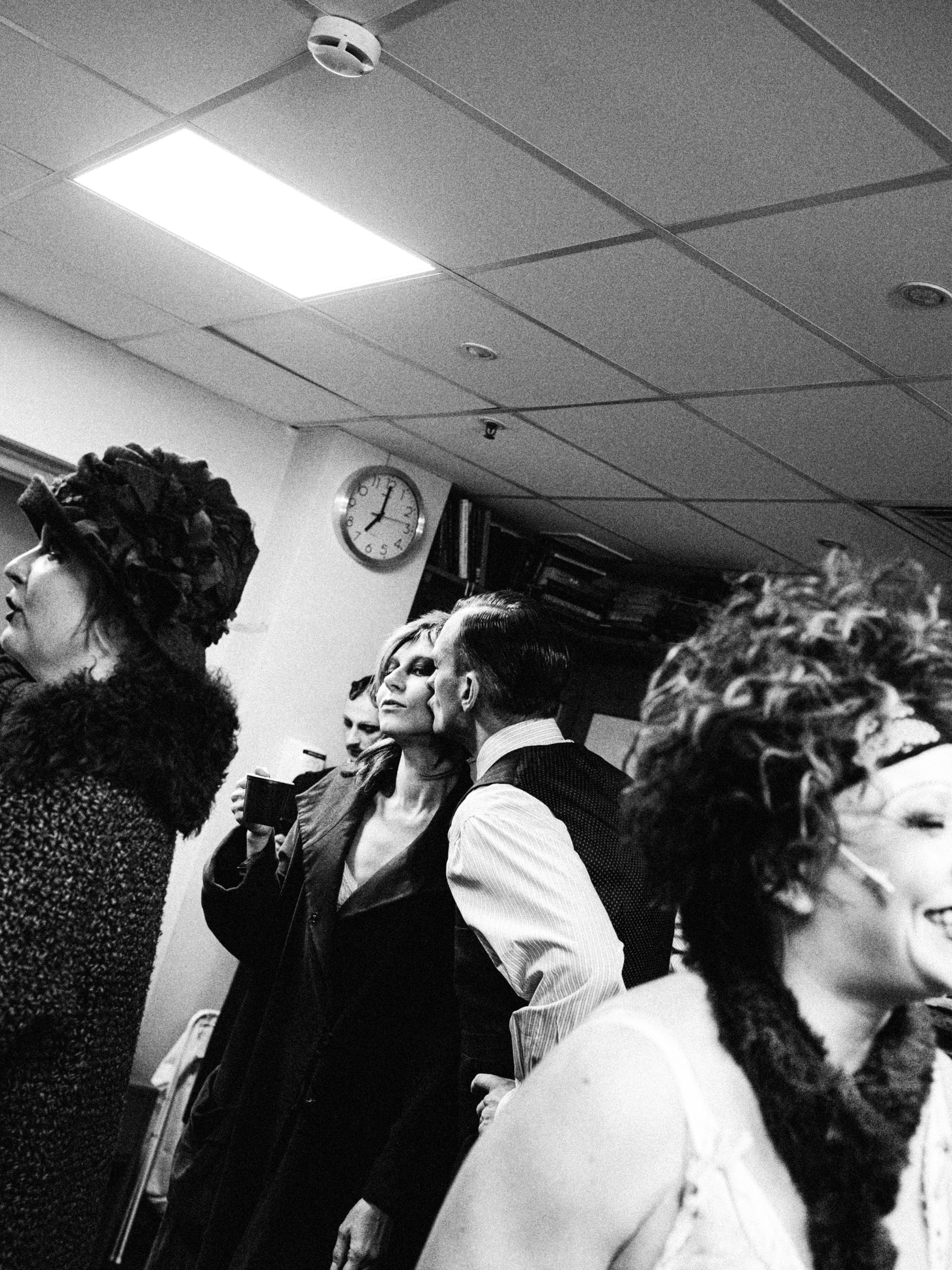 Theatre backstages. Portrait and backstage photographer Nina Crane