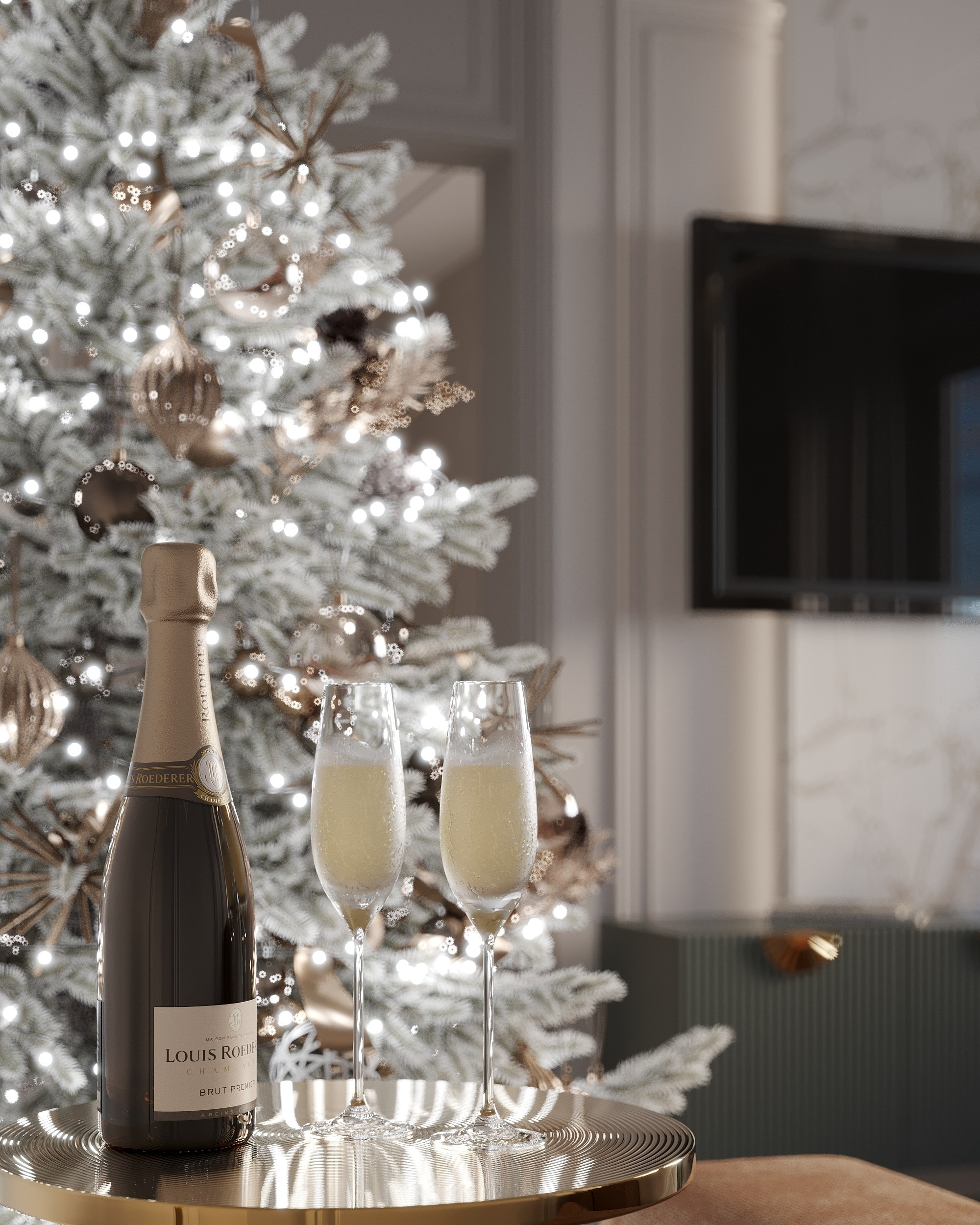 Гостиная. Королёва Анастасия | 3D визуализатор