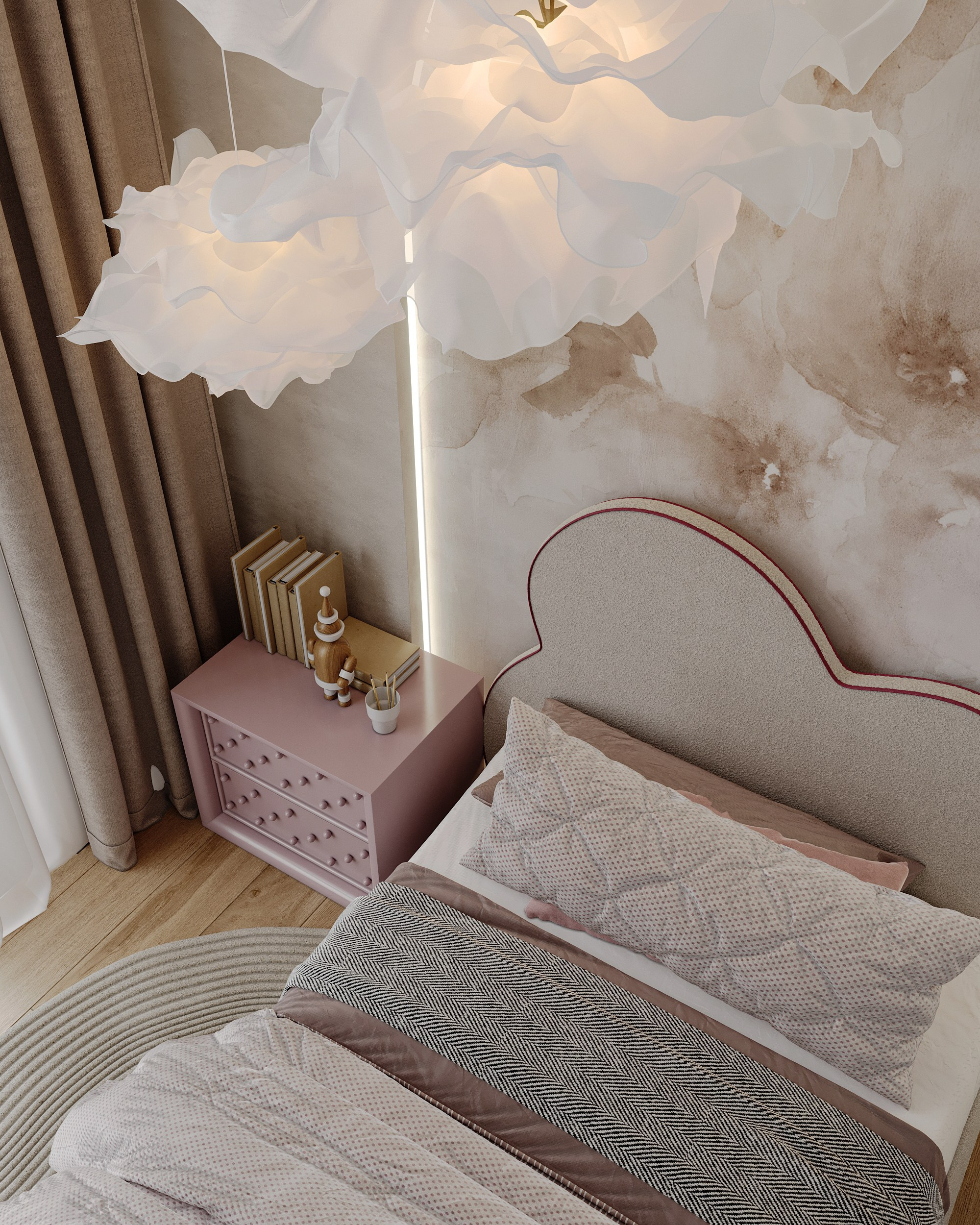 Визуализация загородного дома (интерьерная). Королёва Анастасия | 3D визуализатор