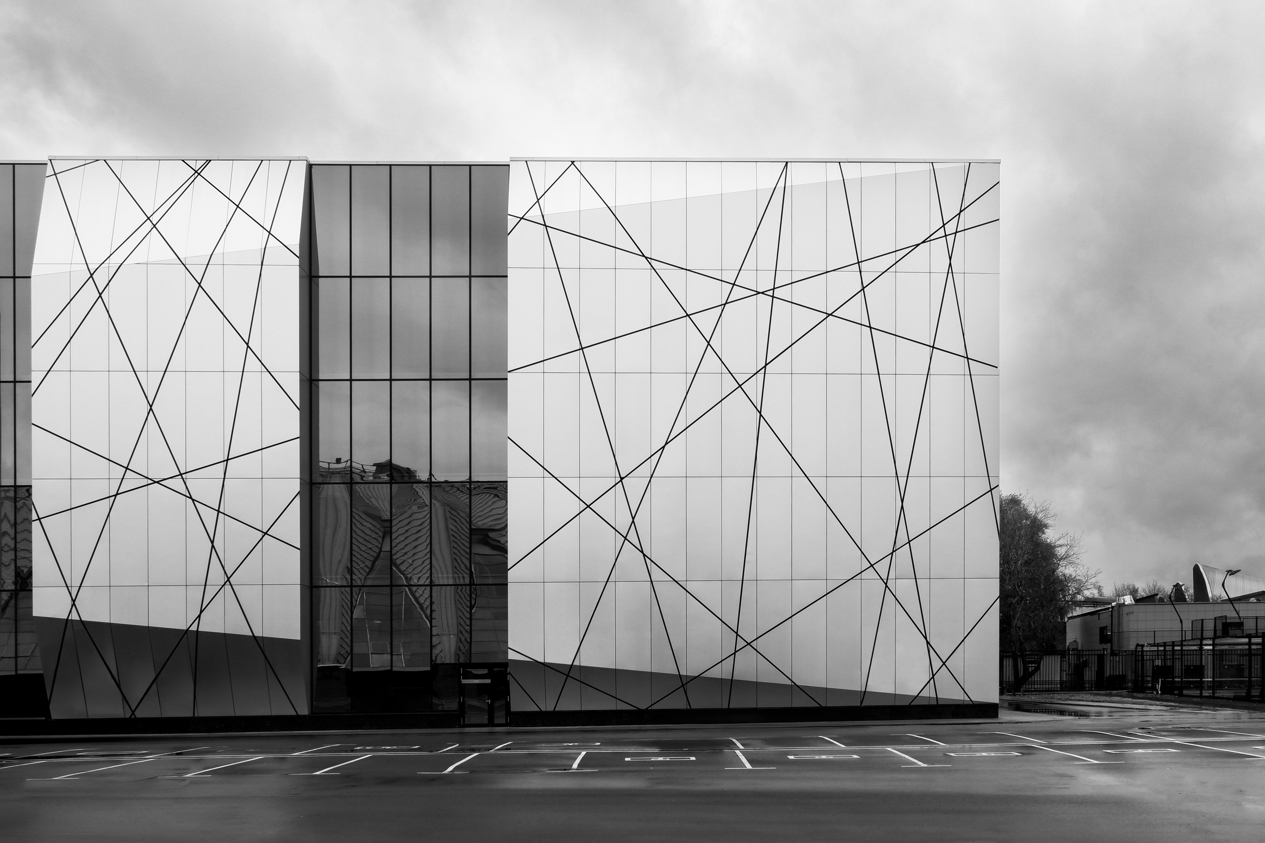 Дворец тенниса «Лужники». Михаил Мулач | Архитектурный фотограф