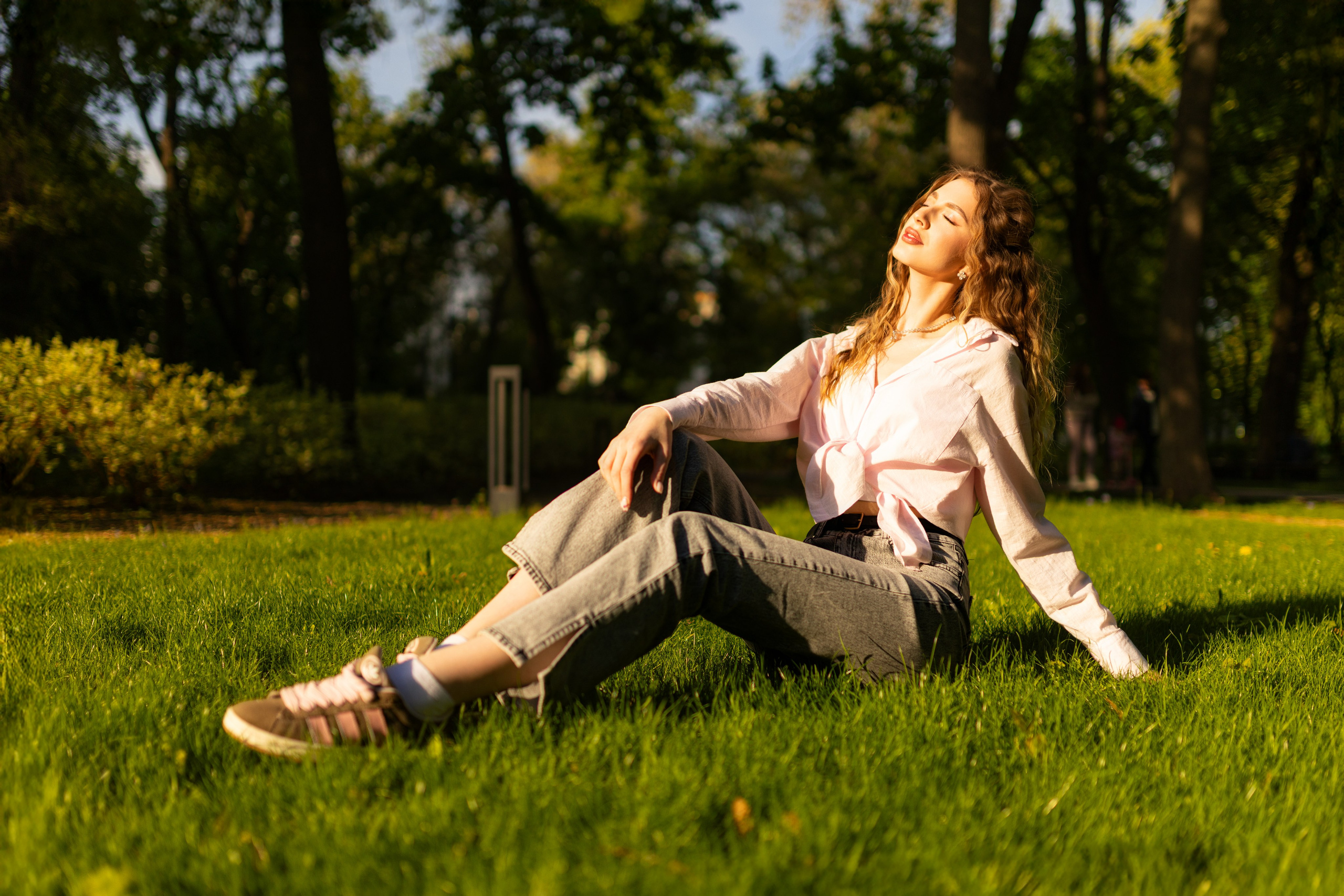 Съемка в парке Орленок с Ксенией в формате для «себя». Дмитрий Шульгин, портретный фотограф в Воронеже
