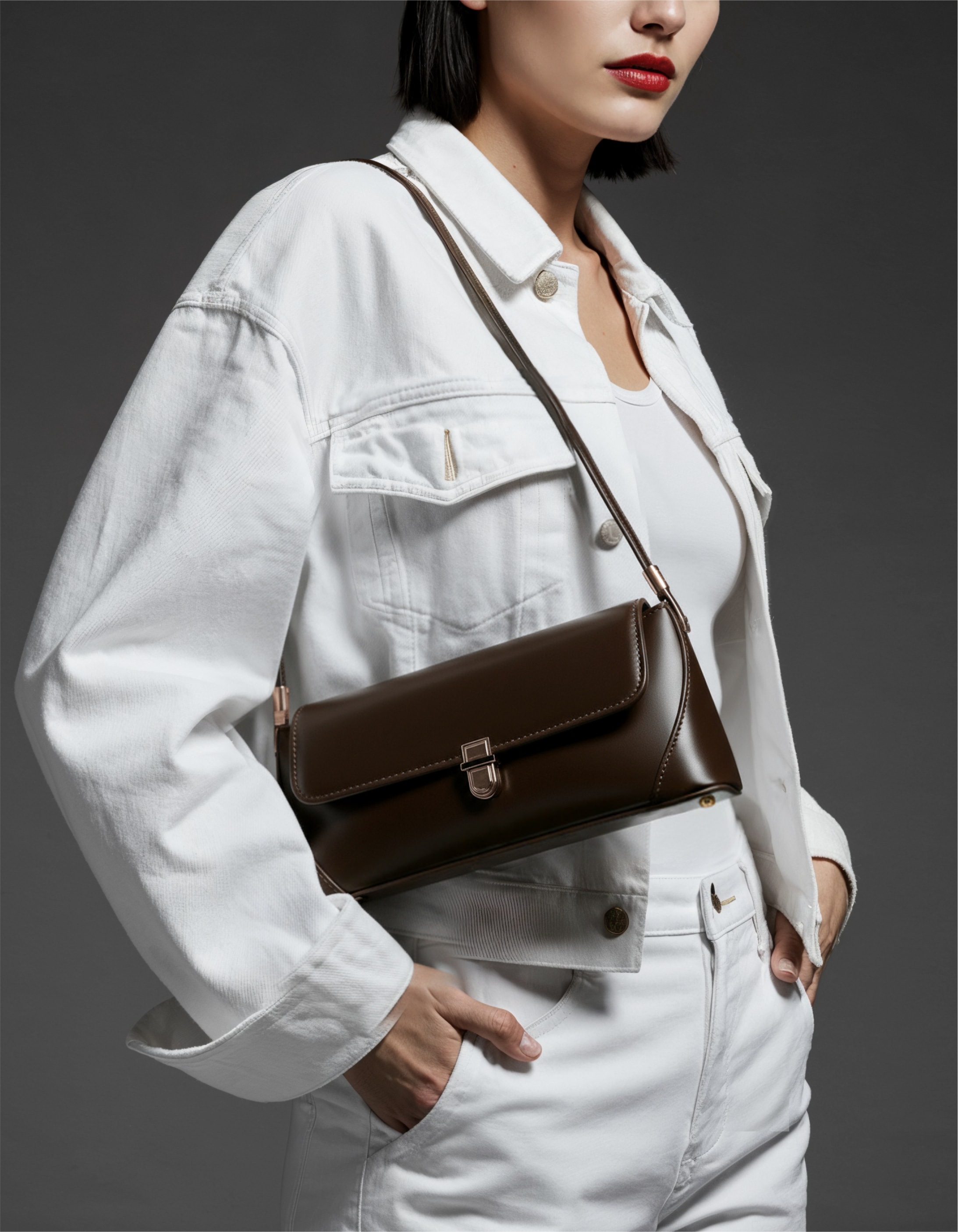 ИИ-съемка. Сумка. AI BURO