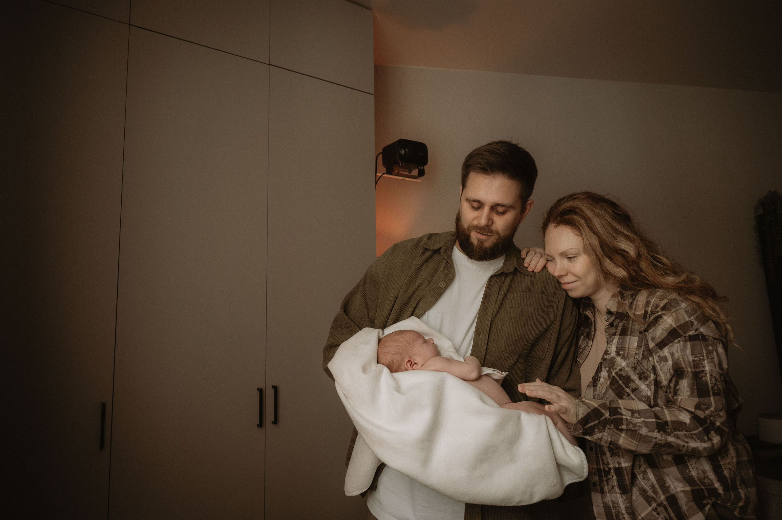 Лизавета, Никита и Мирослава. Фотограф беременности и семьи, домашние съемки, Ньюборн