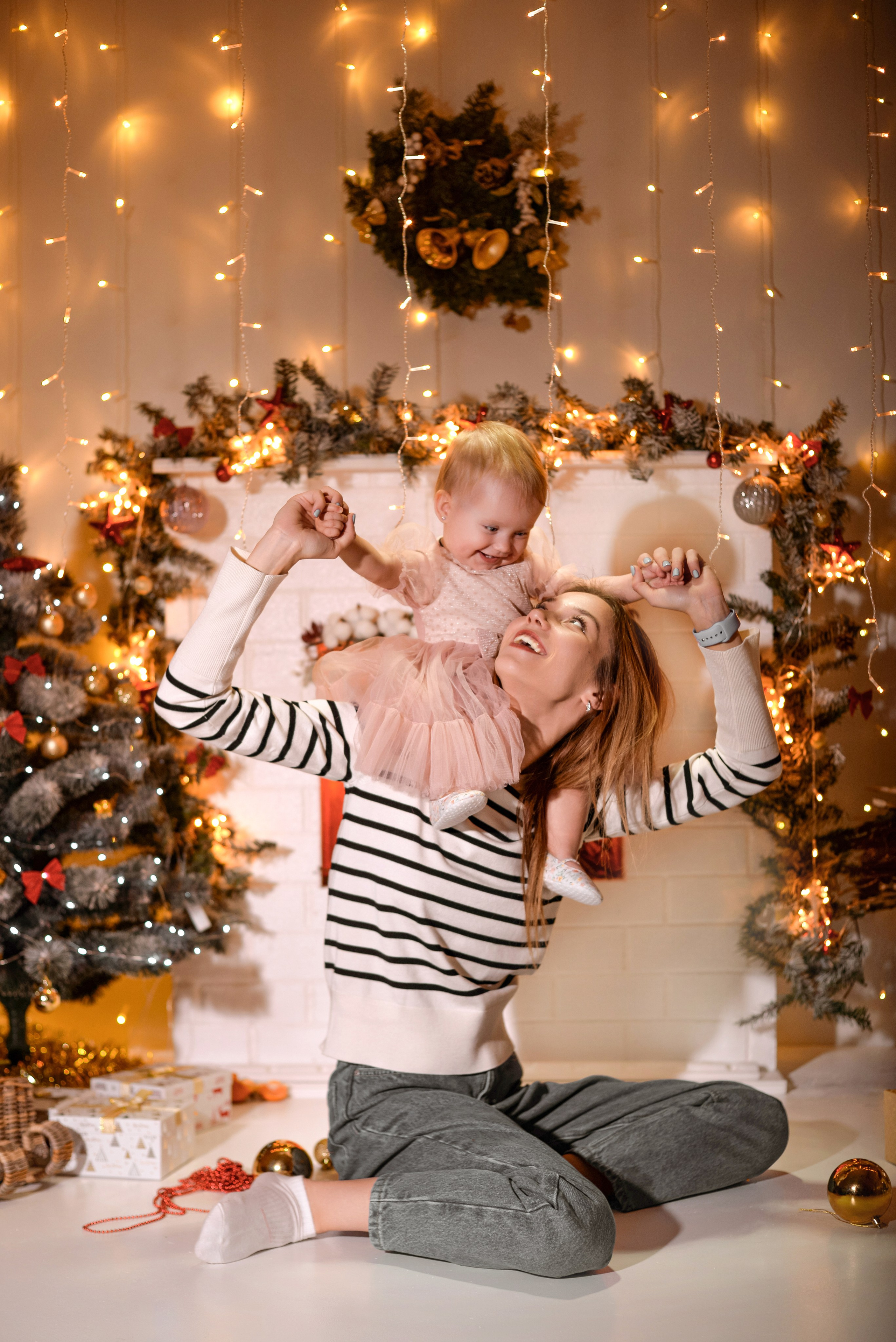 Настя с малышкой Ксюшей (3 образа). Семейный и свадебный фотограф Галина Абакумова, фотосессии в Белгороде