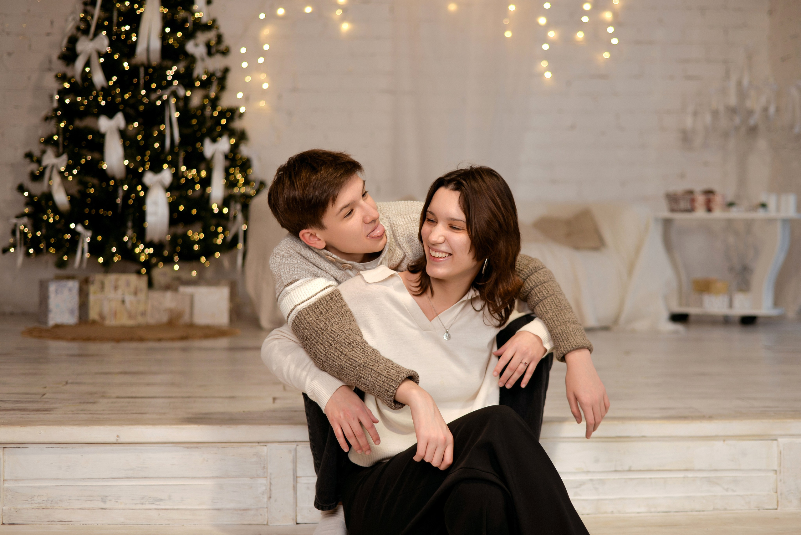 Новогодние съёмки в студиях. Семейный и свадебный фотограф Галина Абакумова, фотосессии в Белгороде