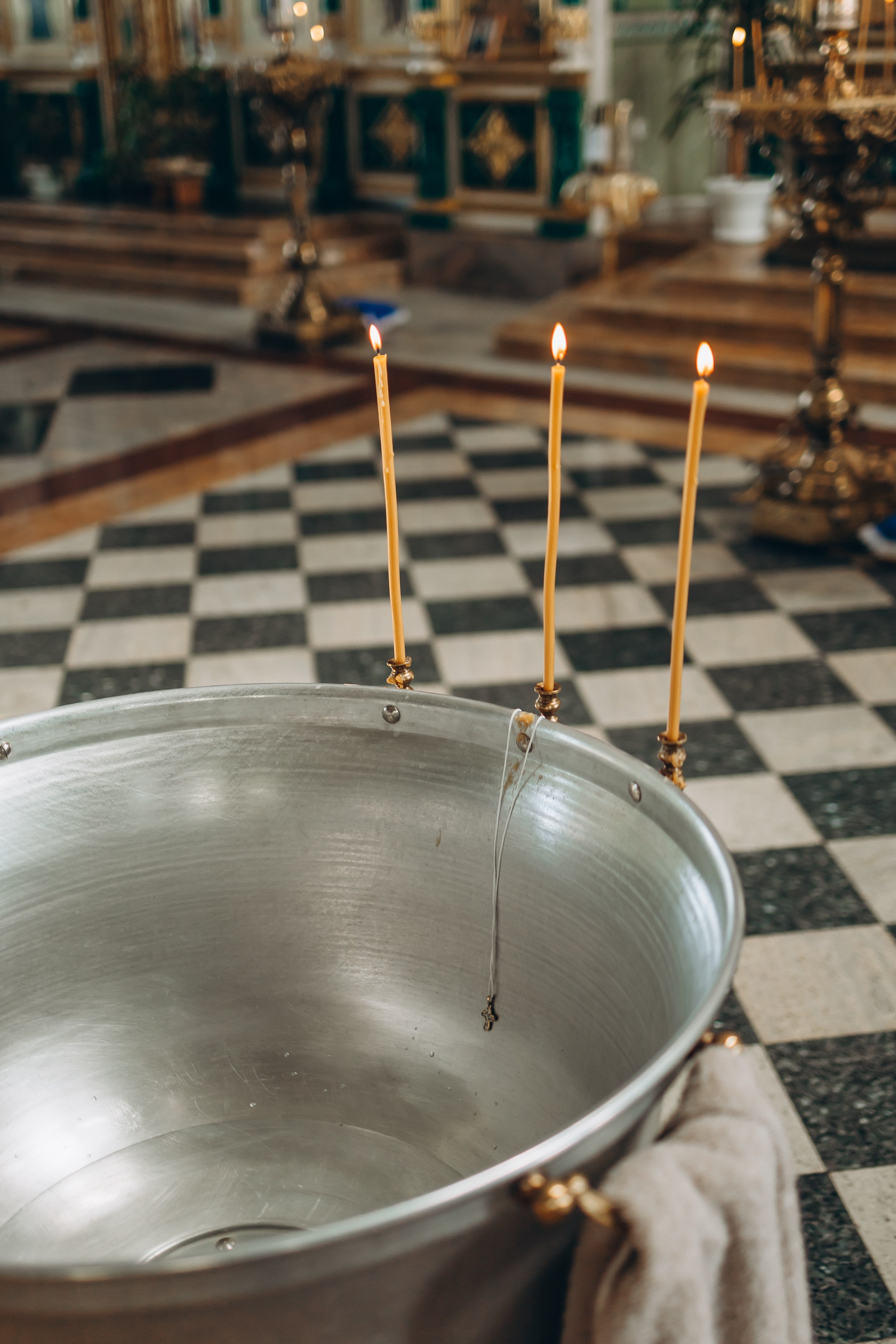 Крещение Родиона. Семейный фотограф в Волгодонске Краченцева Анна