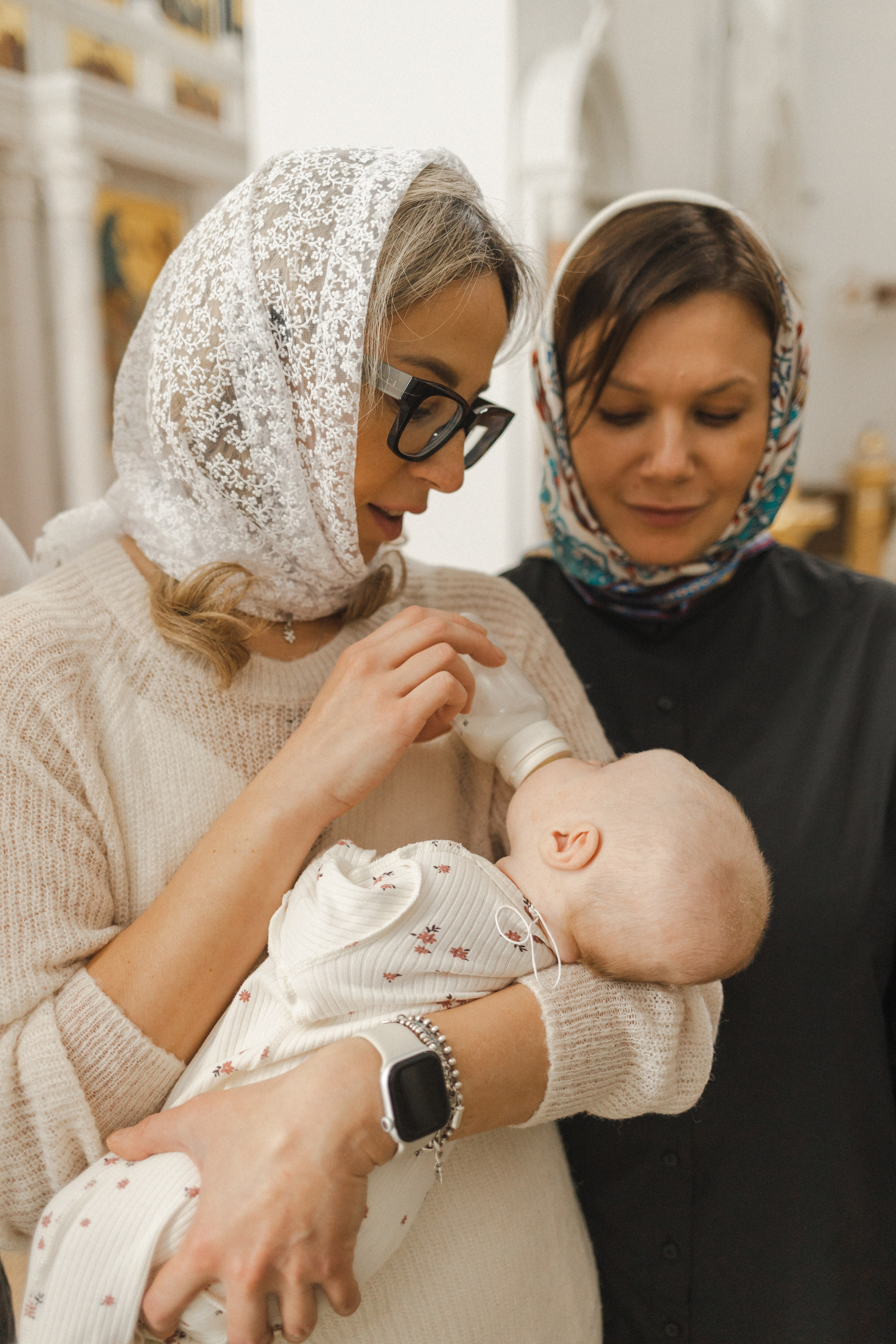 Крещение Стефании. Семейный фотограф в Москве