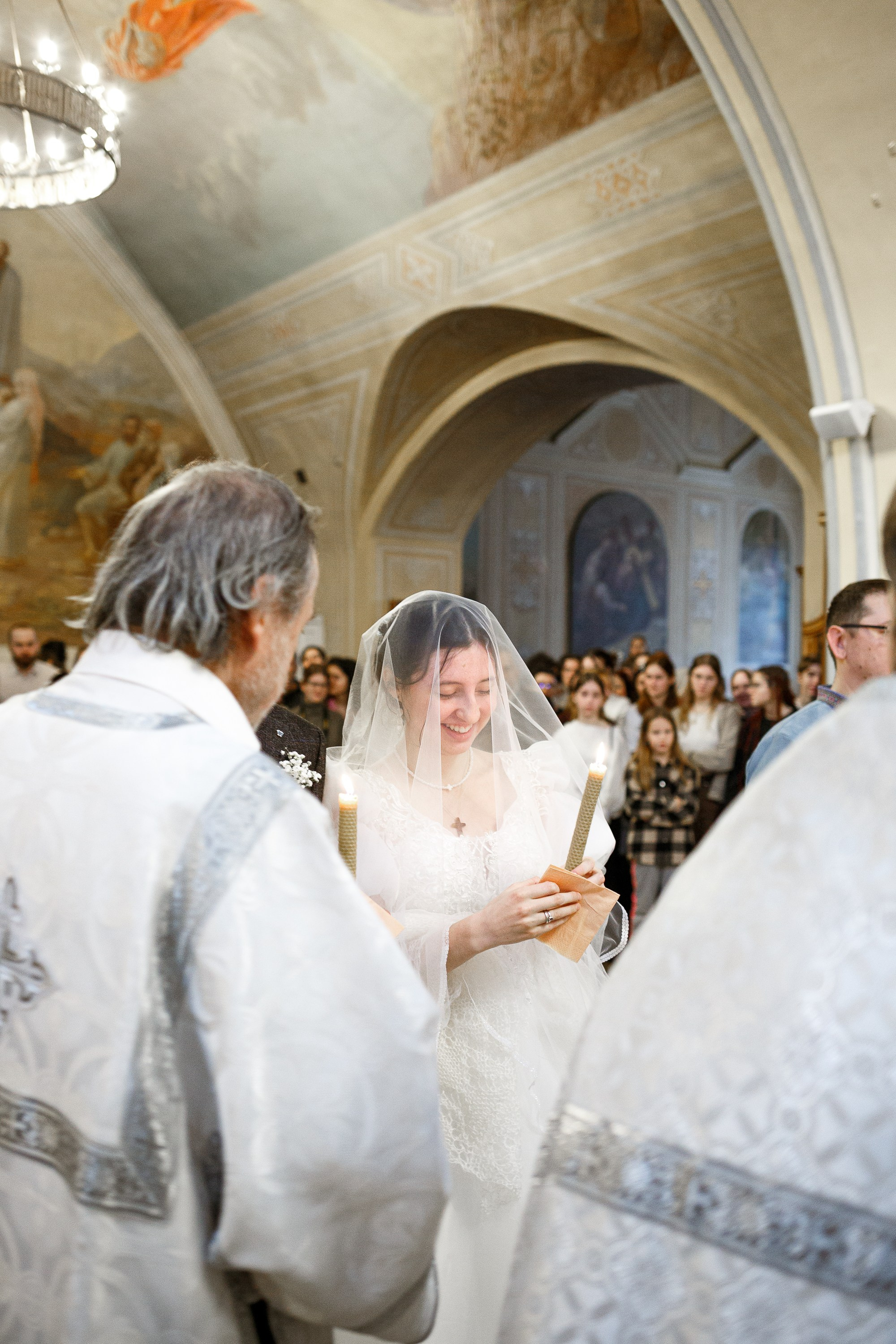 Венчание в храме Космы и Дамиана в Шубине