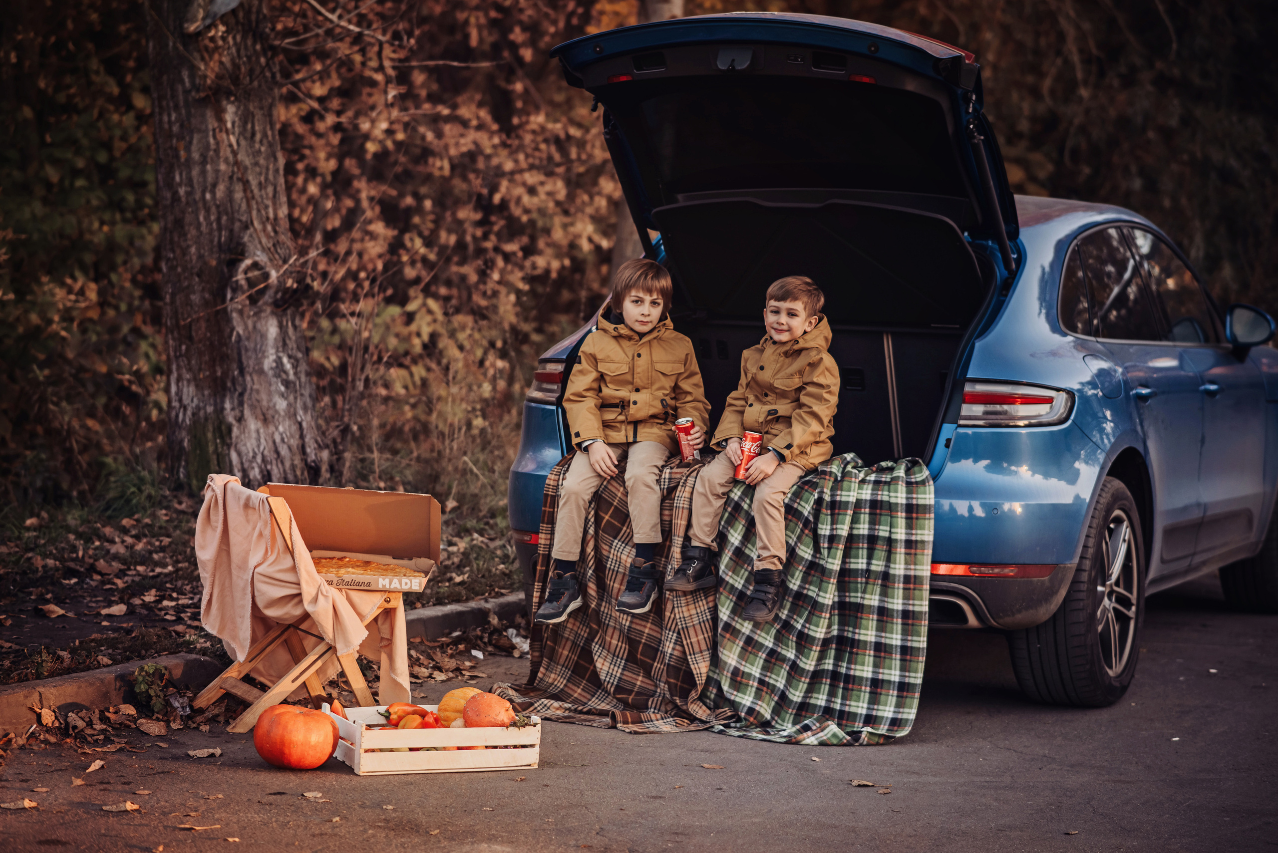 Яркий октябрь. Детский и семейный фотограф выпускной альбом Приморско-Ахтарск