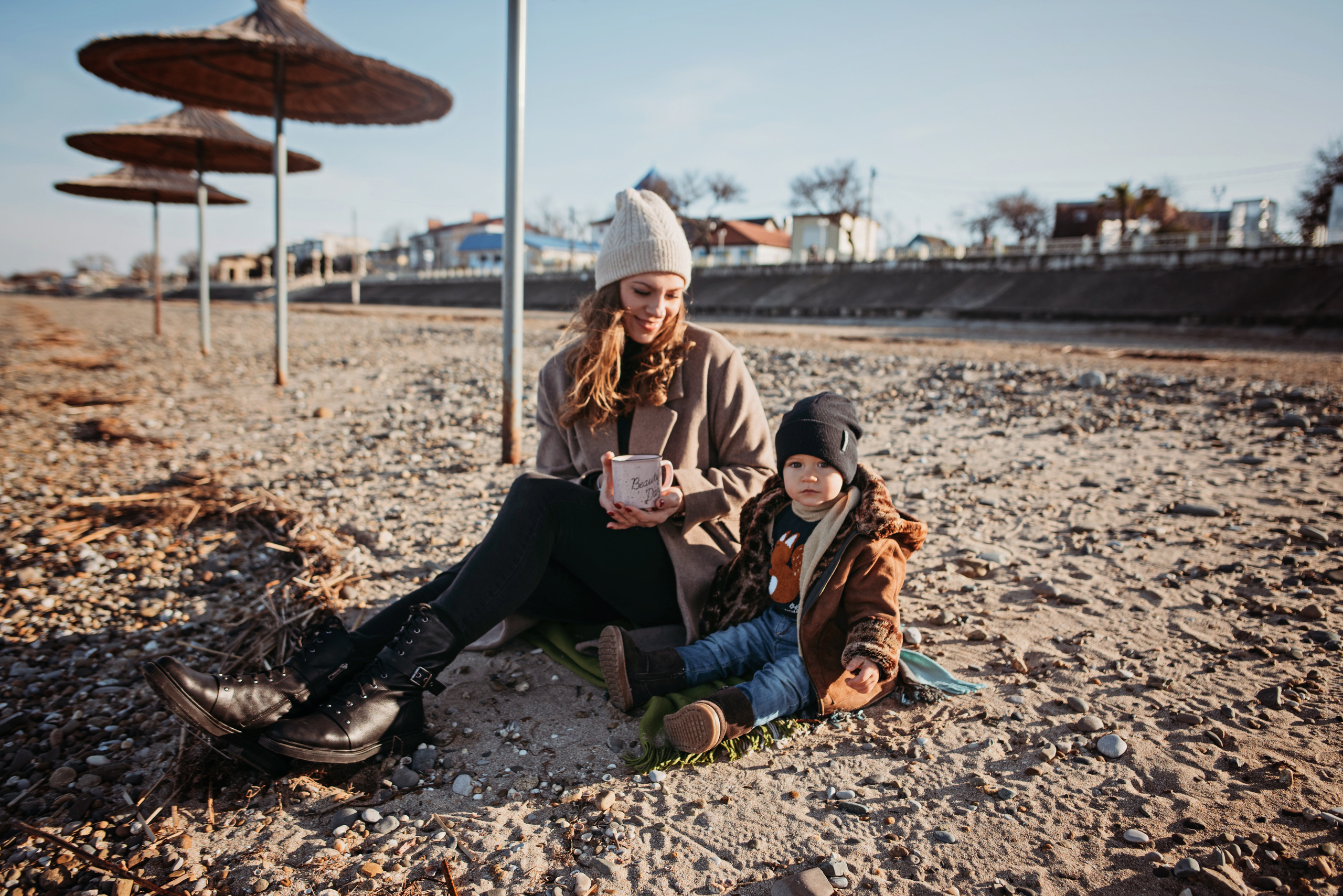 Декабрь у моря. Детский и семейный фотограф выпускной альбом Приморско-Ахтарск