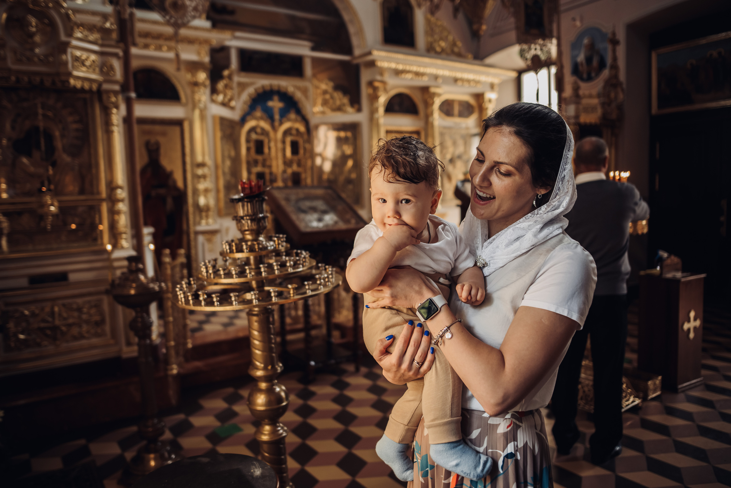 Крещение Лео. Детский и семейный фотограф выпускной альбом Приморско-Ахтарск