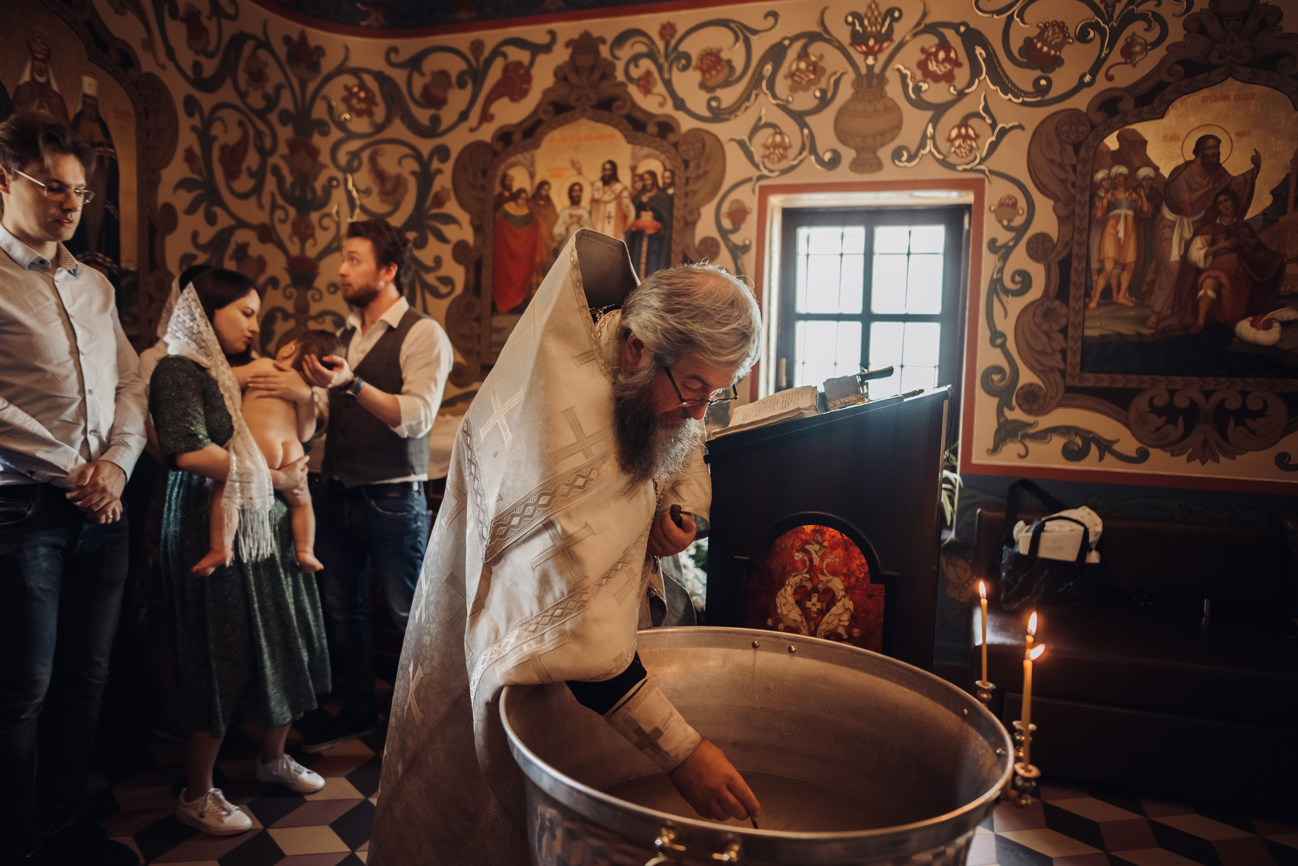 Крещение Лео. Детский и семейный фотограф выпускной альбом Приморско-Ахтарск