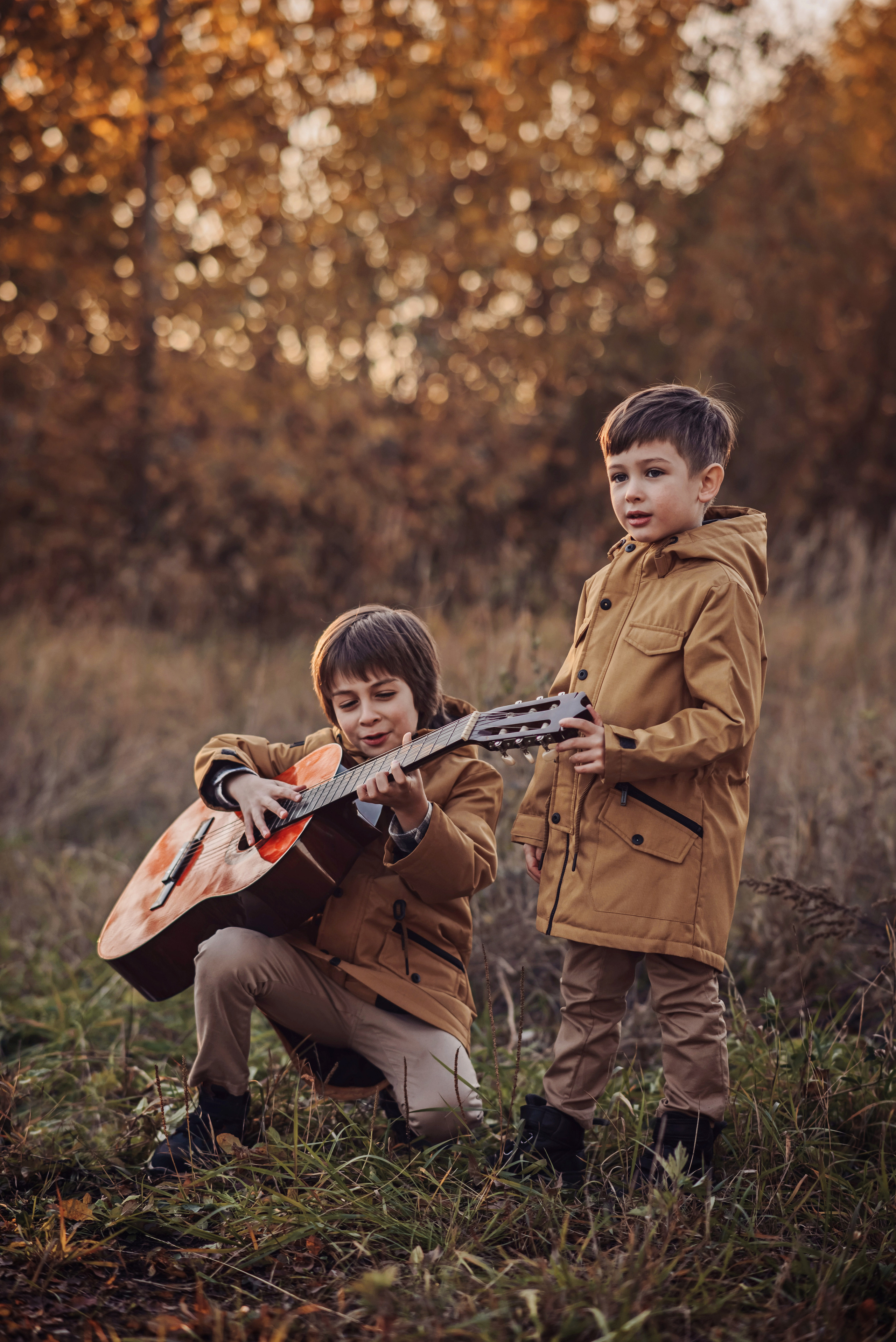 Яркий октябрь. Детский и семейный фотограф выпускной альбом Приморско-Ахтарск