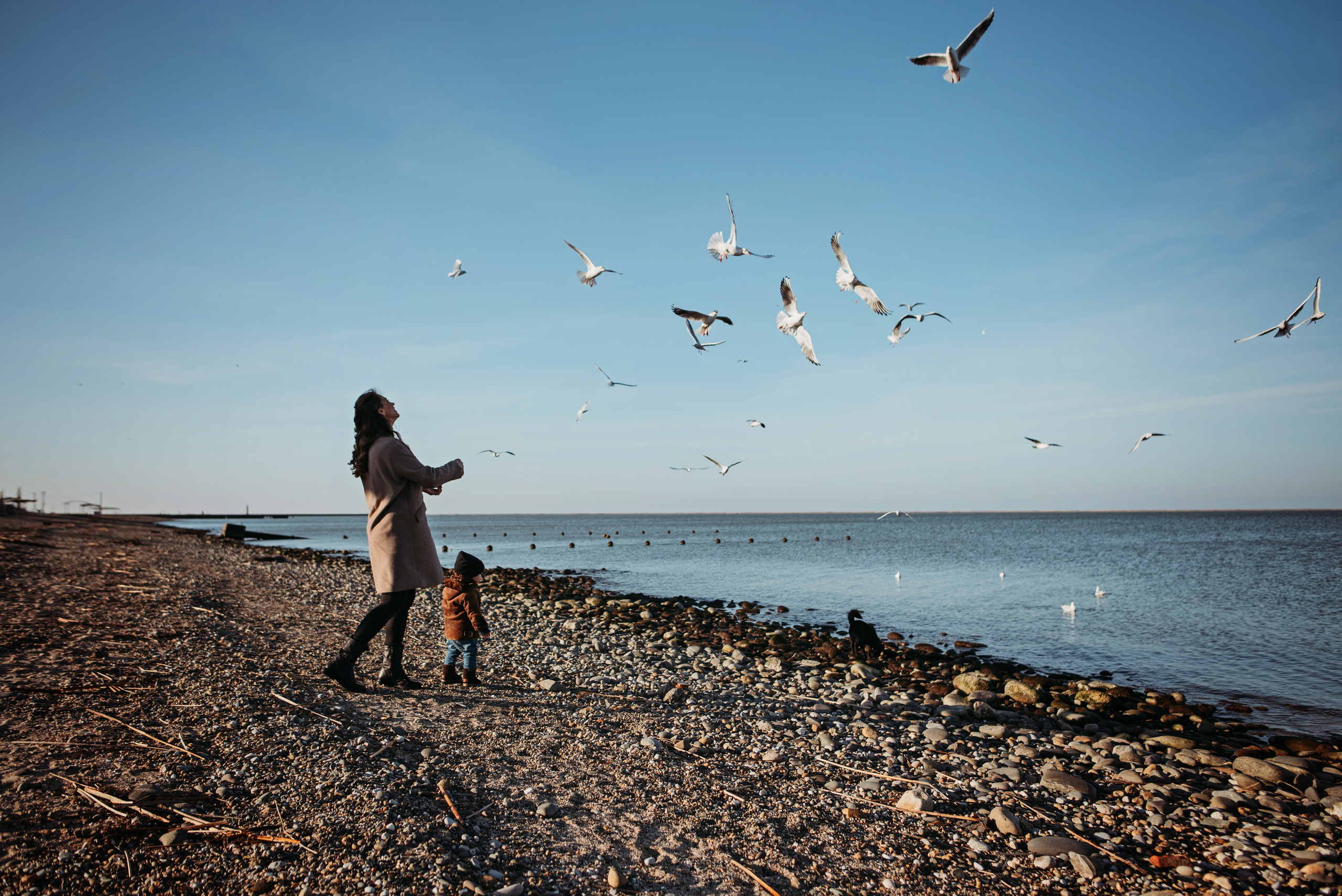 Декабрь у моря. Детский и семейный фотограф выпускной альбом Приморско-Ахтарск